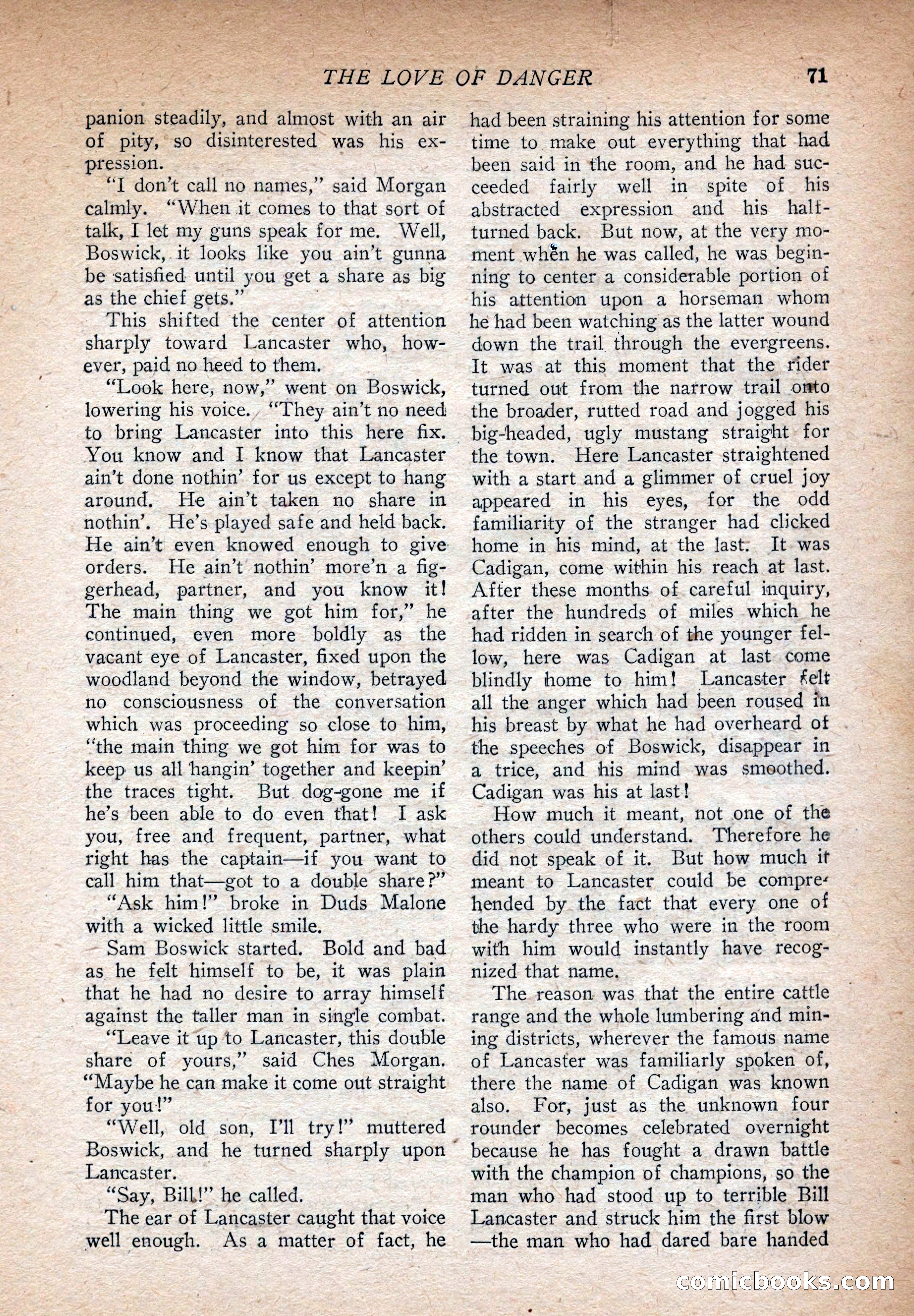Western Story Magazine, August 9, 1924 — page 73 of 148