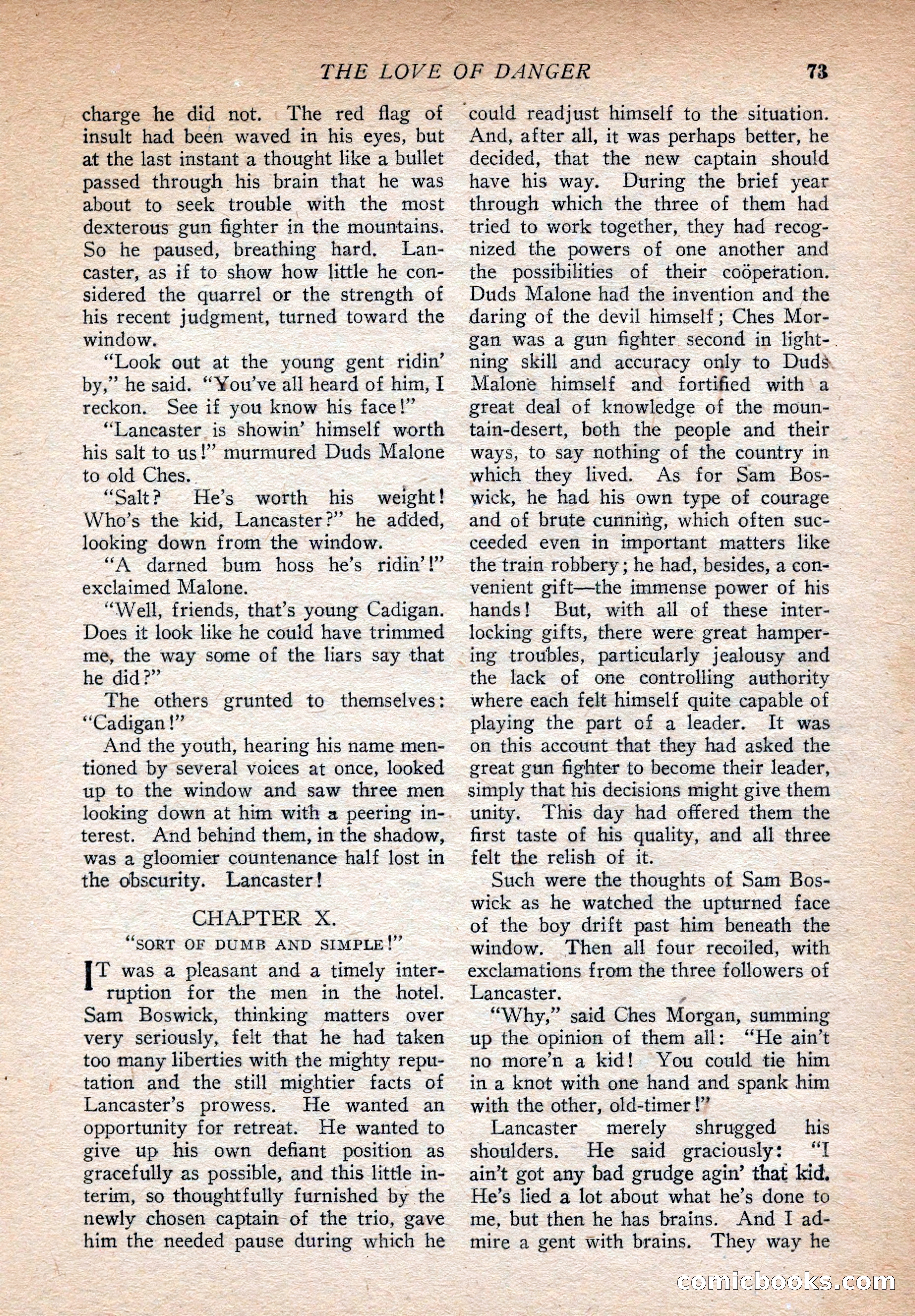 Western Story Magazine, August 9, 1924 — page 75 of 148