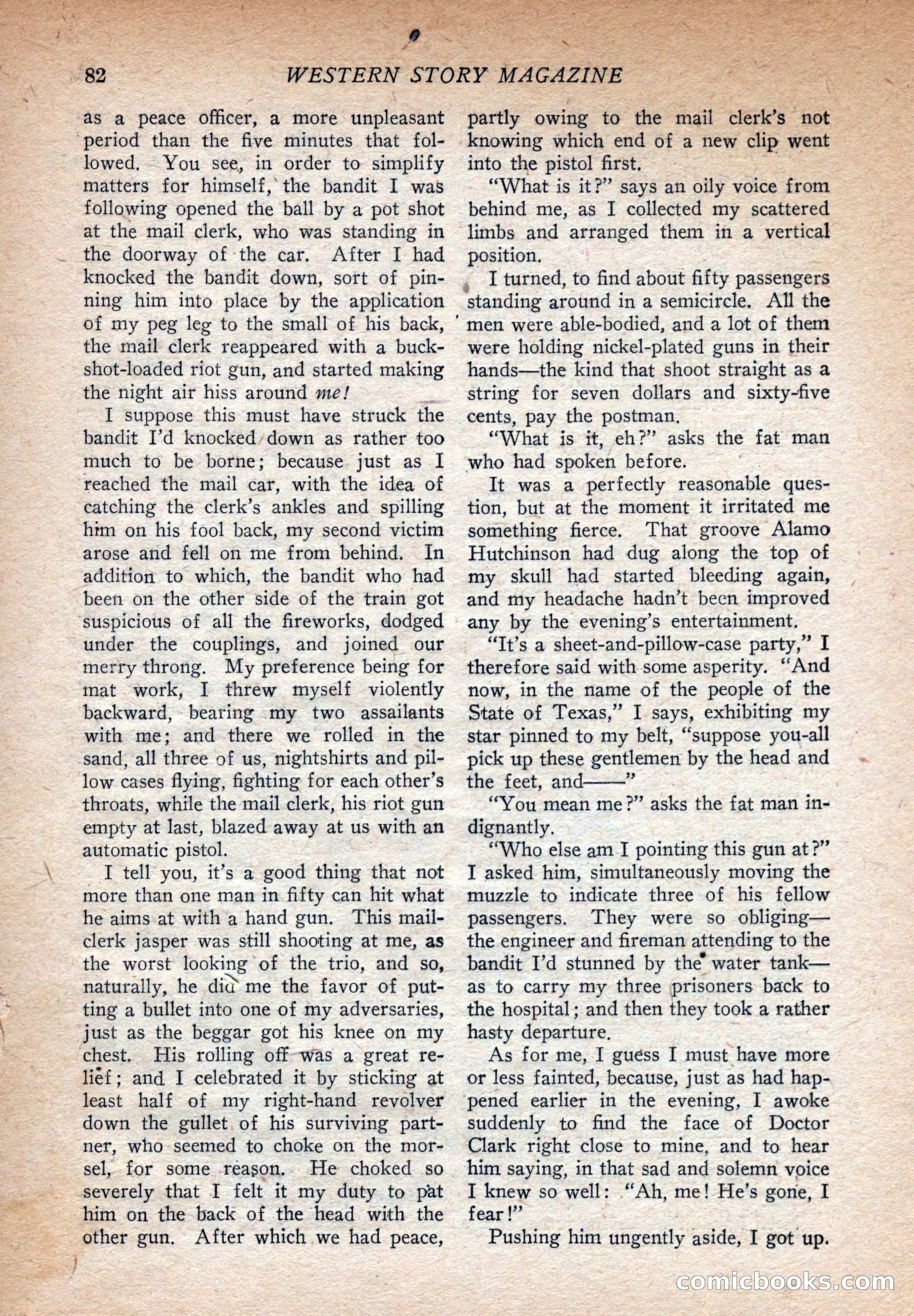 Western Story Magazine, August 9, 1924 — page 84 of 148