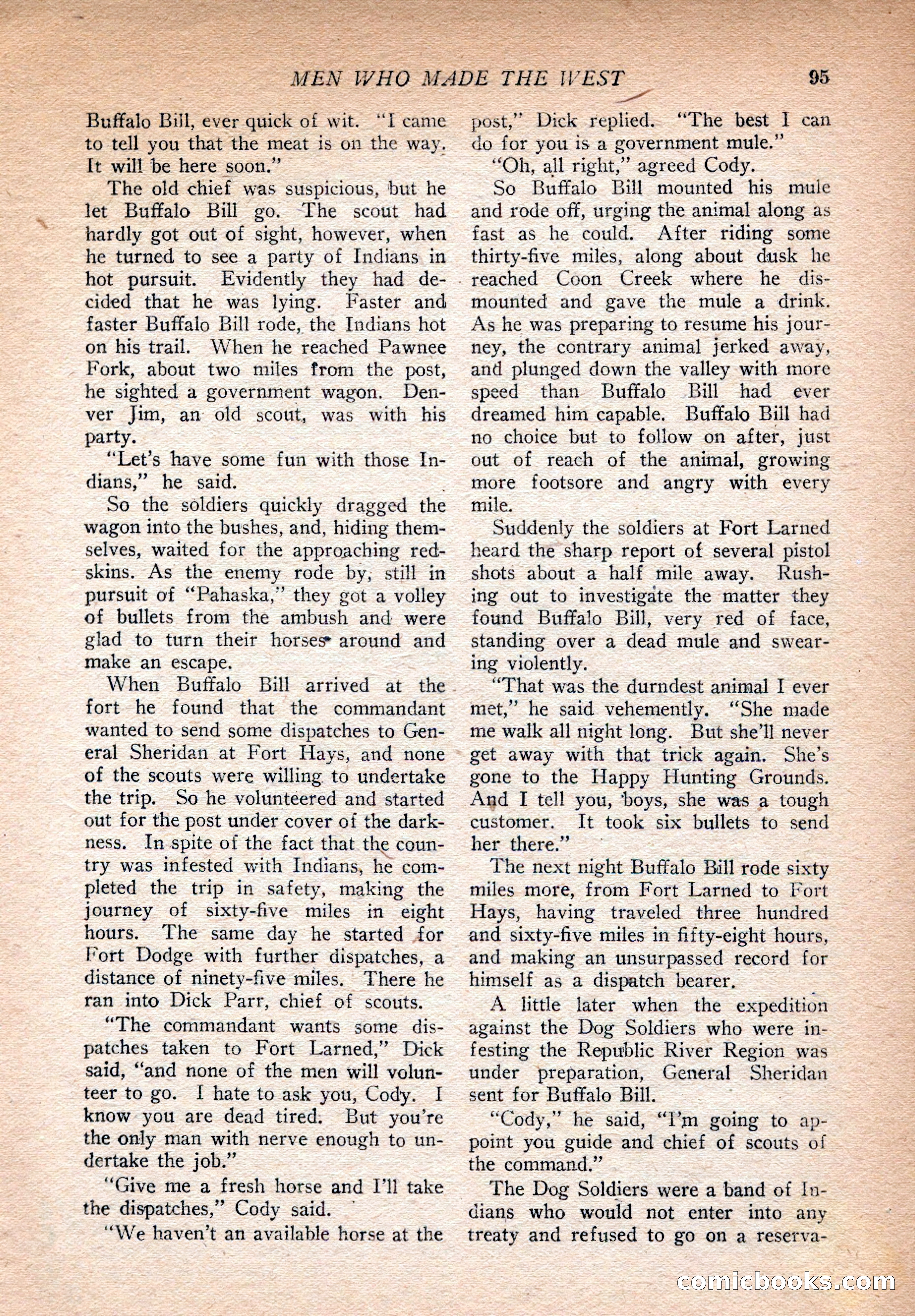 Western Story Magazine, August 9, 1924 — page 97 of 148