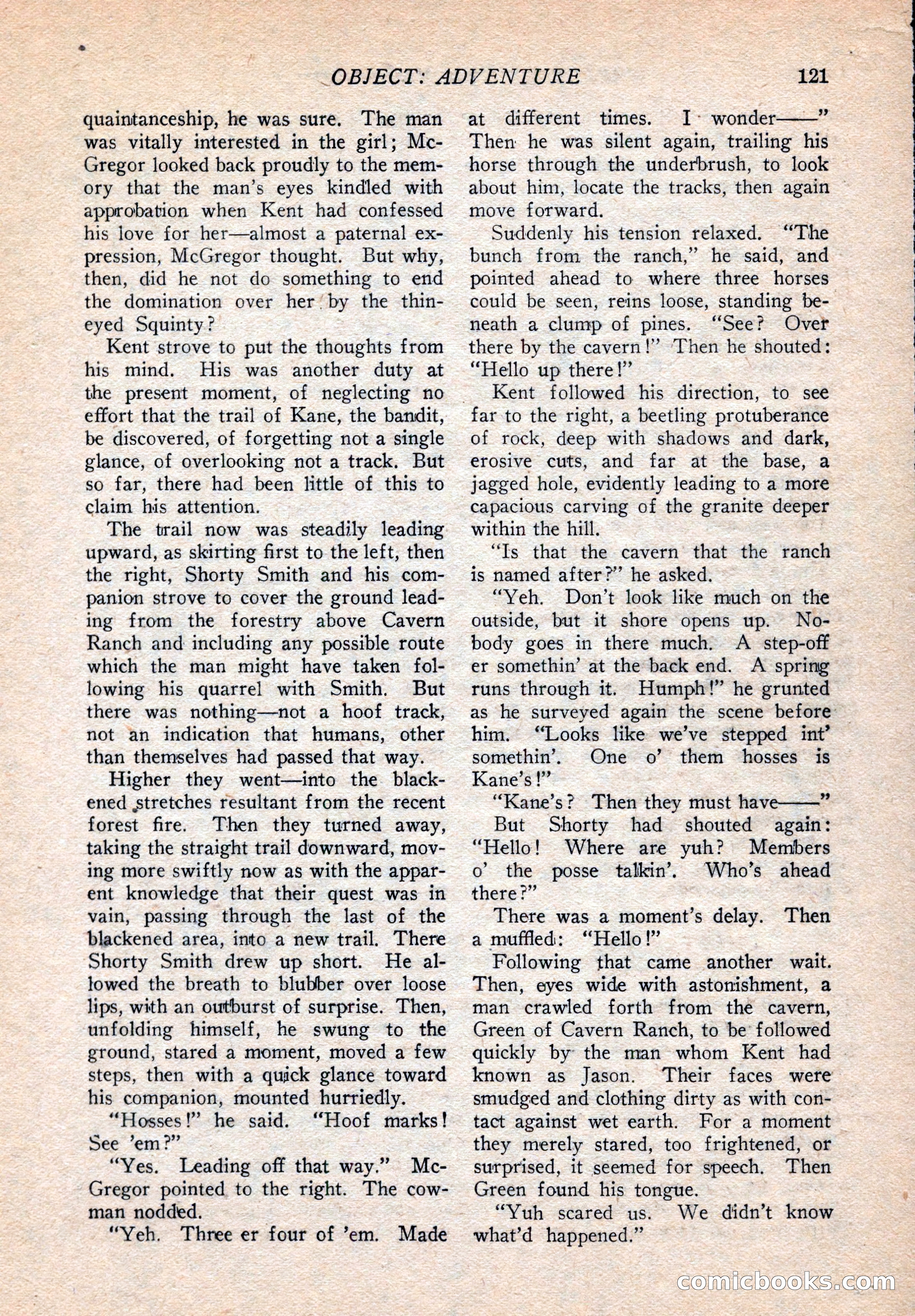 Western Story Magazine, August 9, 1924 — page 123 of 148