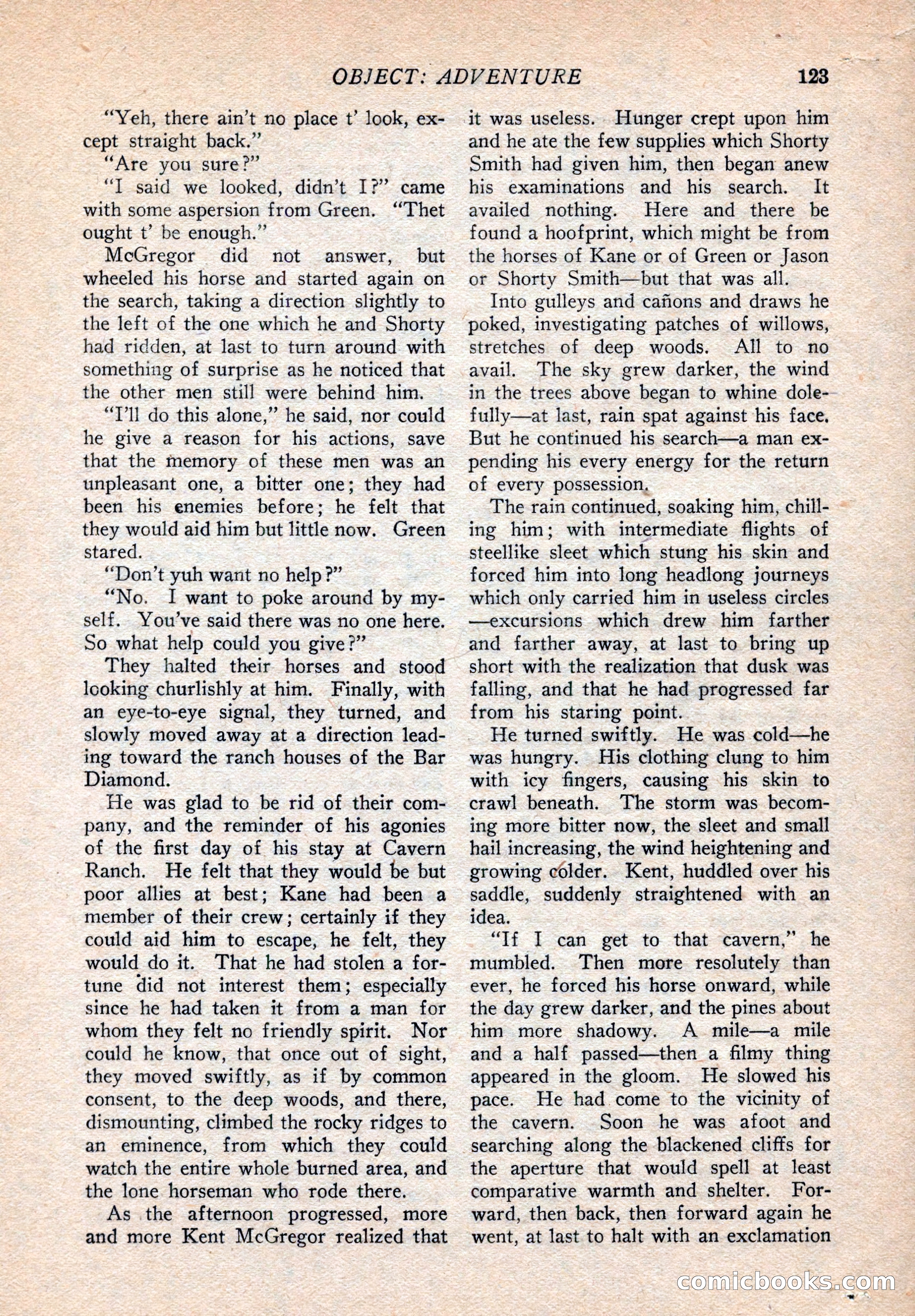 Western Story Magazine, August 9, 1924 — page 125 of 148
