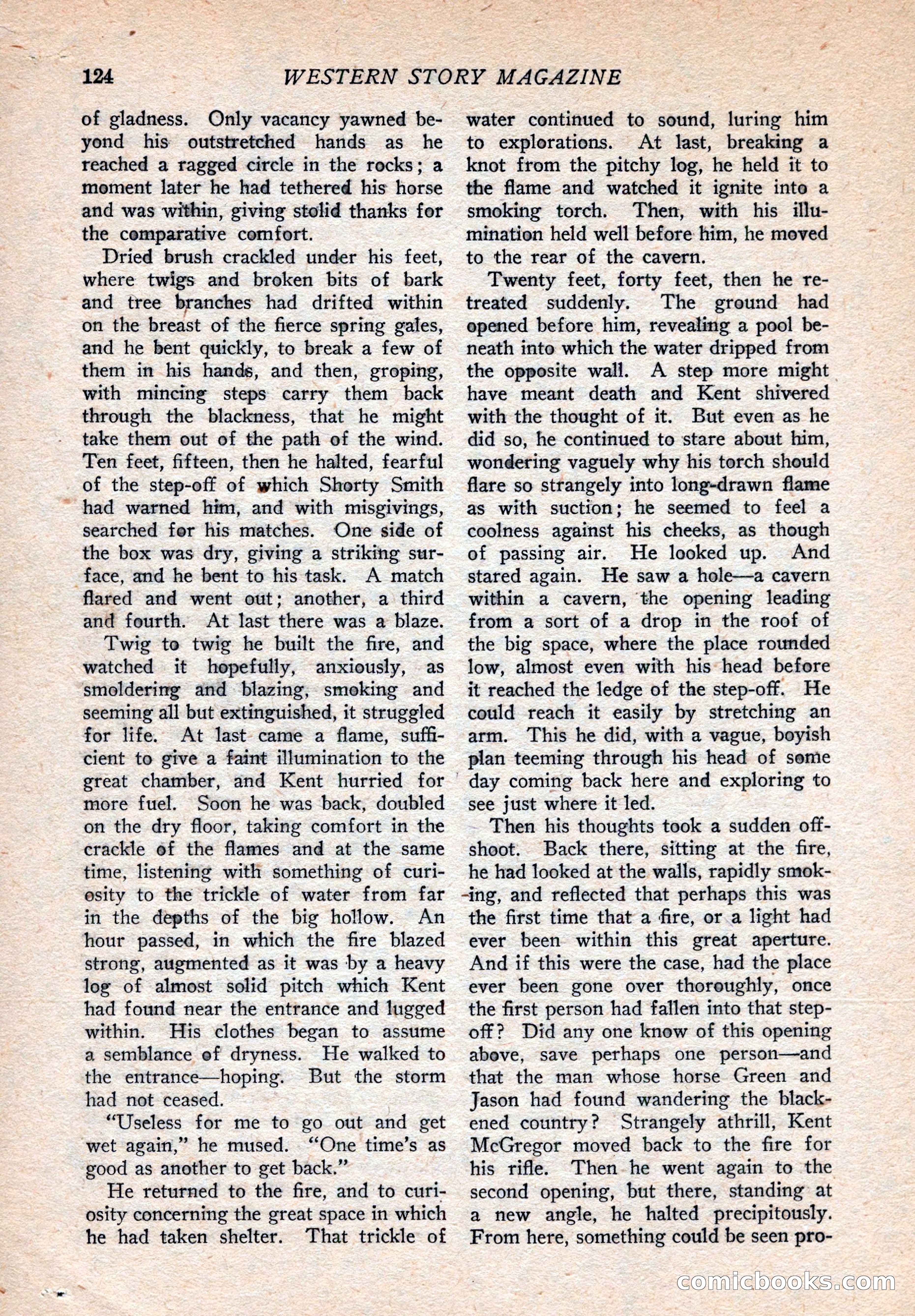 Western Story Magazine, August 9, 1924 — page 126 of 148