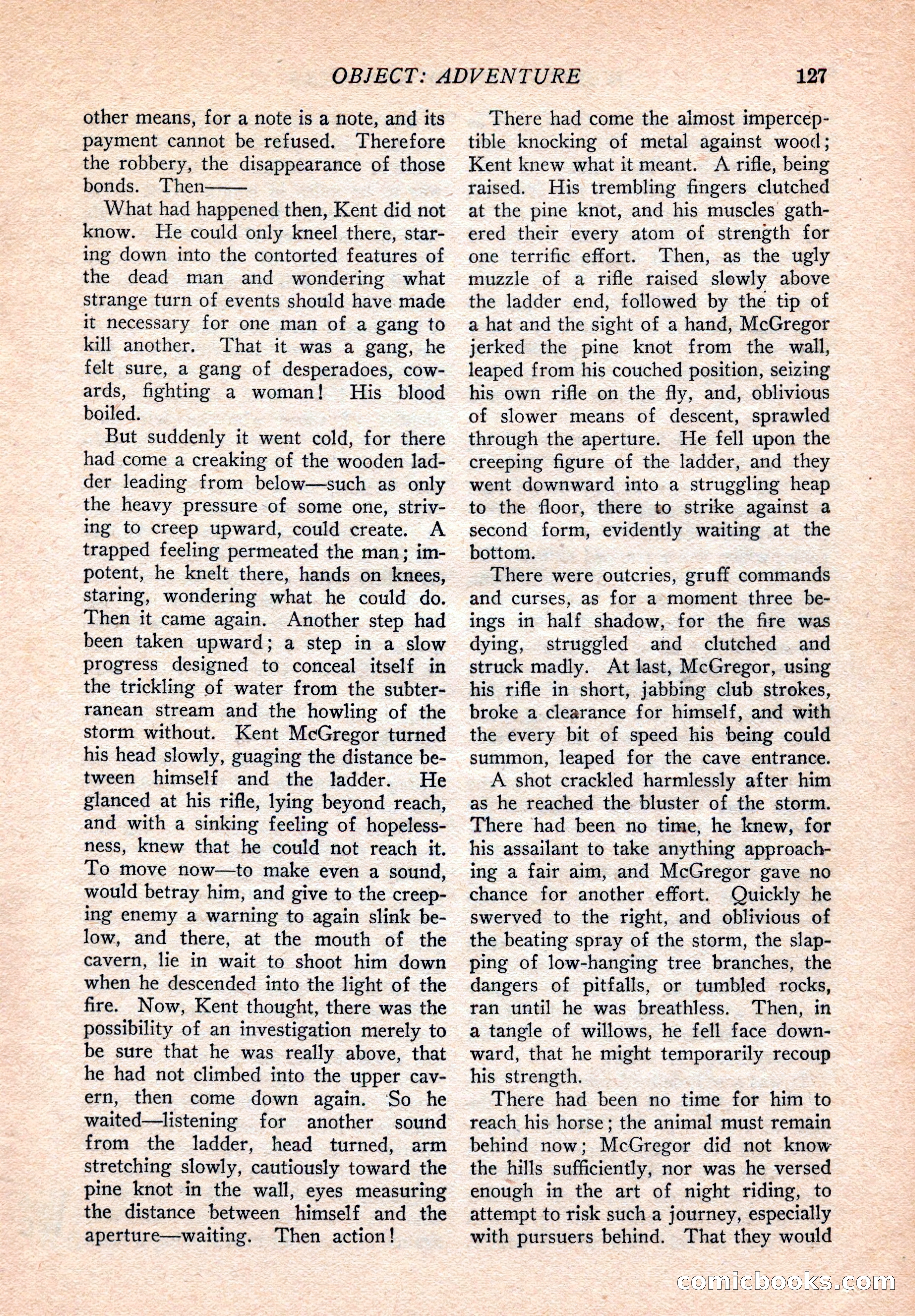 Western Story Magazine, August 9, 1924 — page 129 of 148