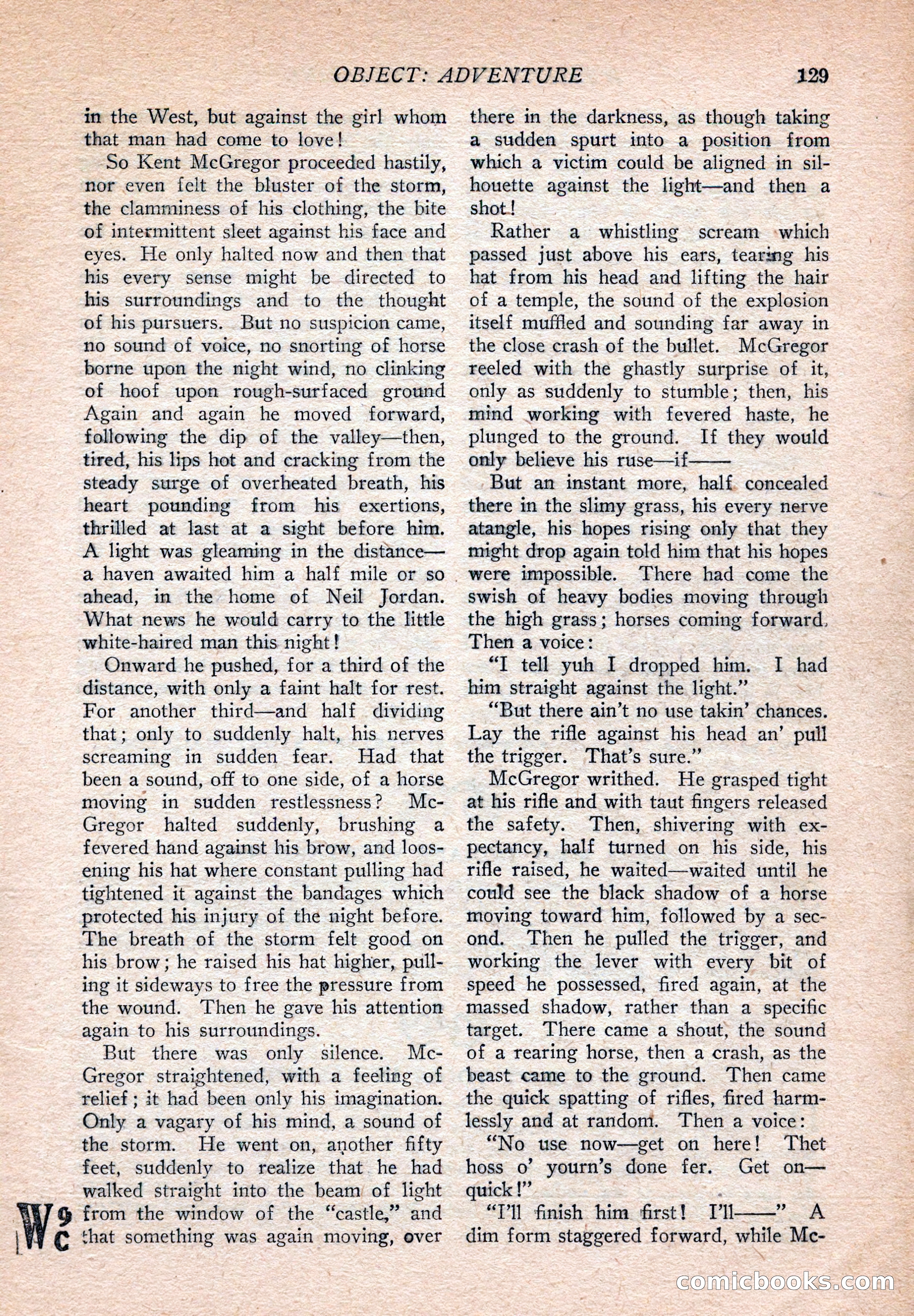 Western Story Magazine, August 9, 1924 — page 131 of 148
