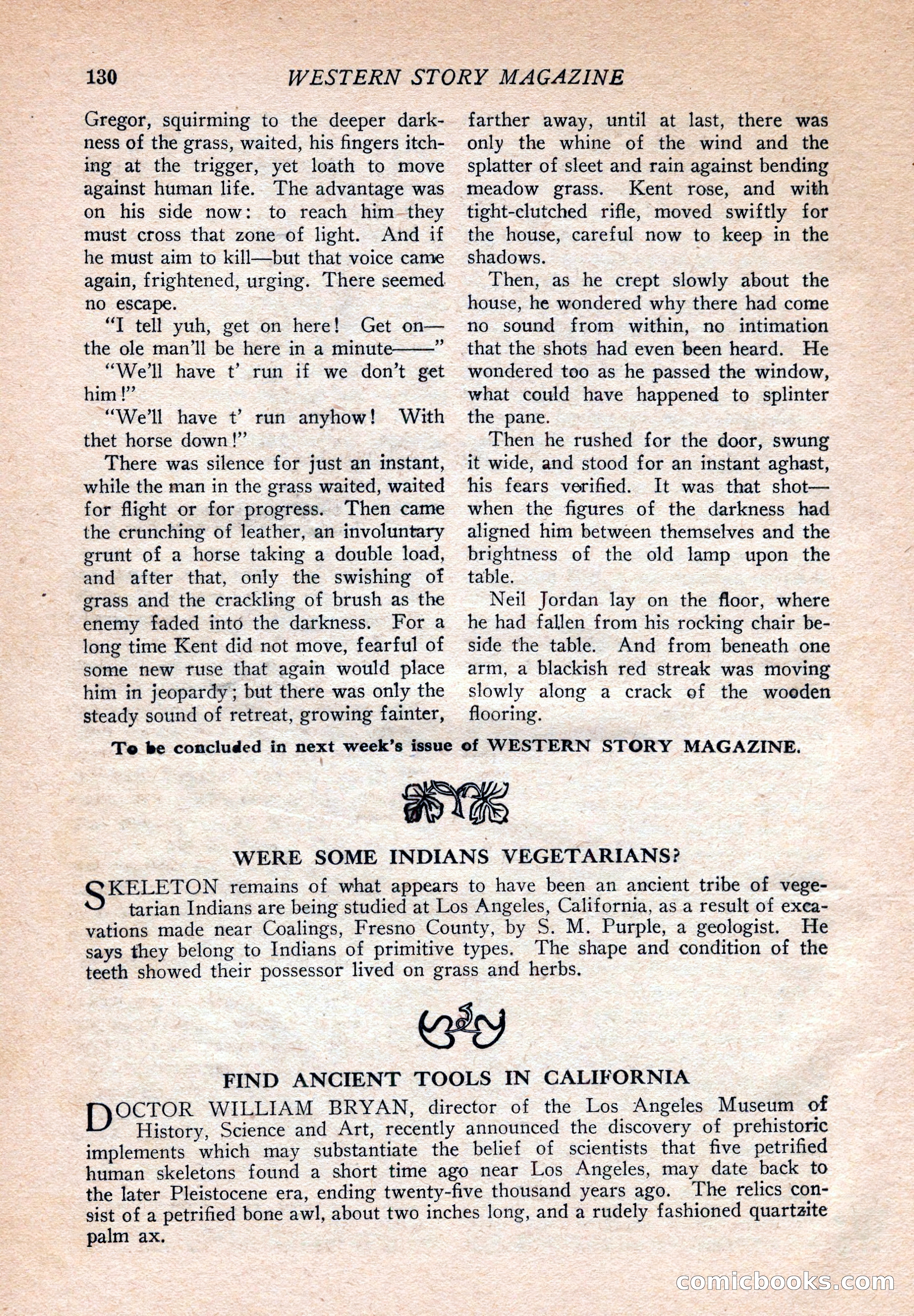 Western Story Magazine, August 9, 1924 — page 132 of 148
