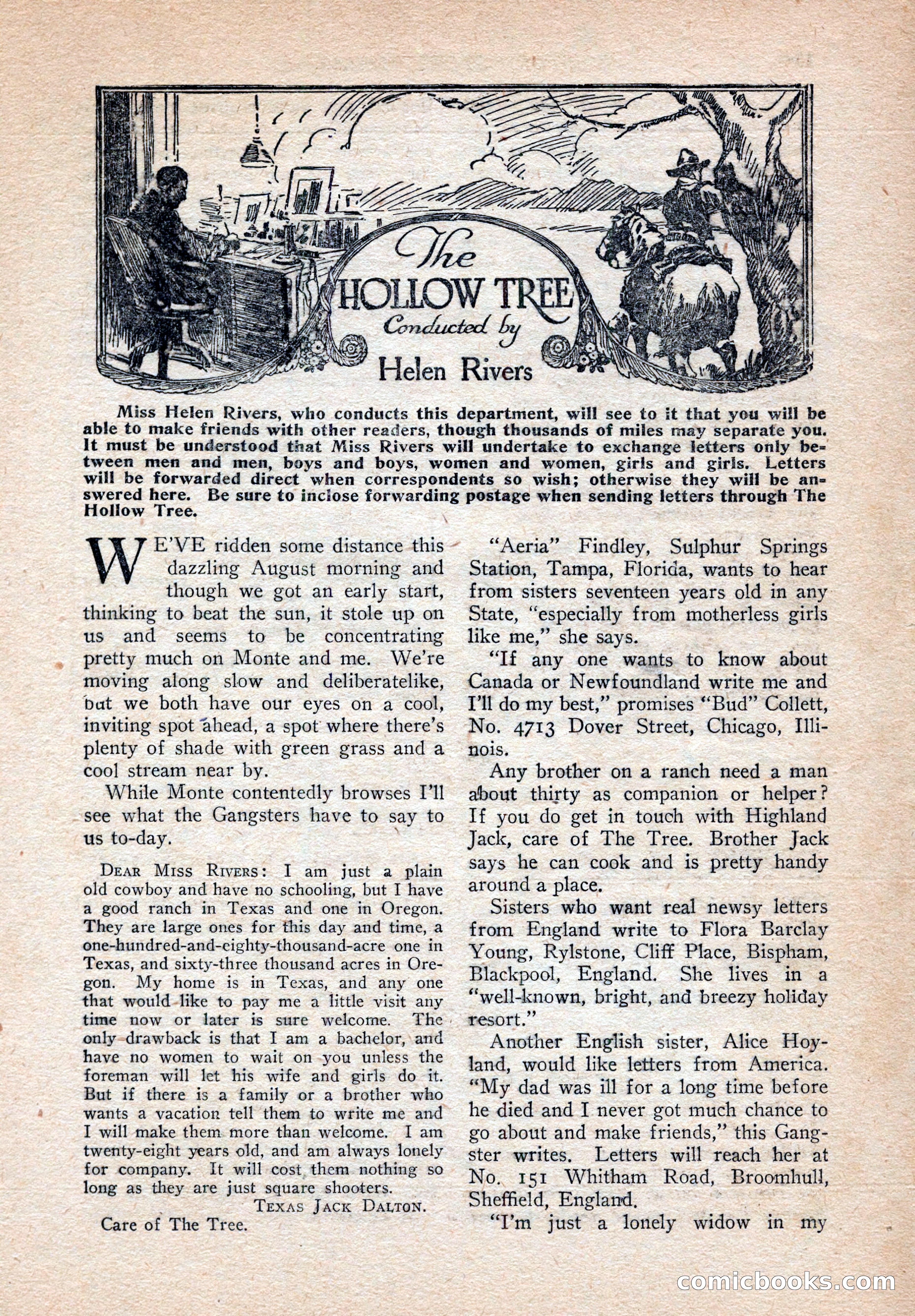 Western Story Magazine, August 9, 1924 — page 137 of 148