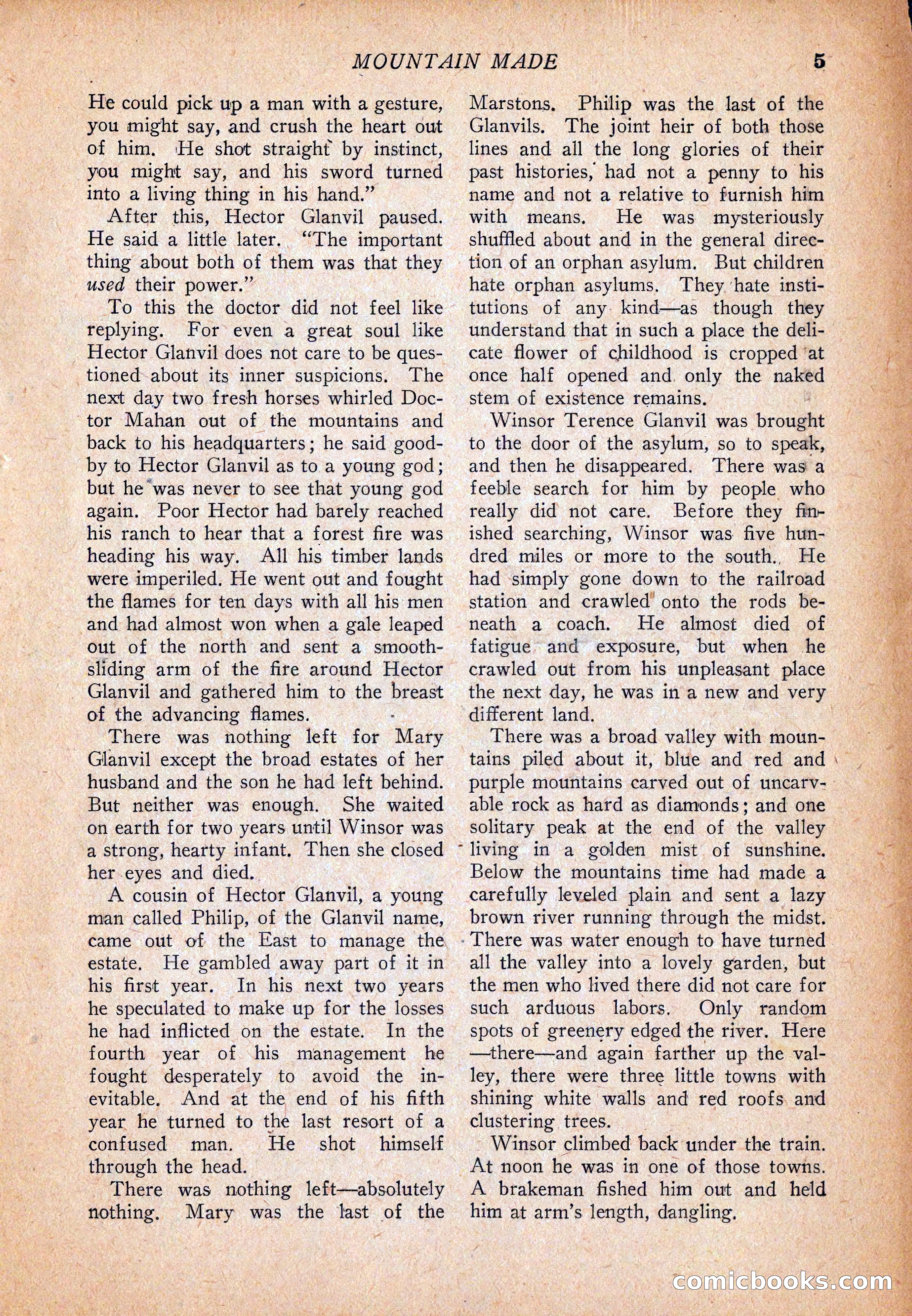Western Story Magazine, December 13, 1924 — page 7 of 146