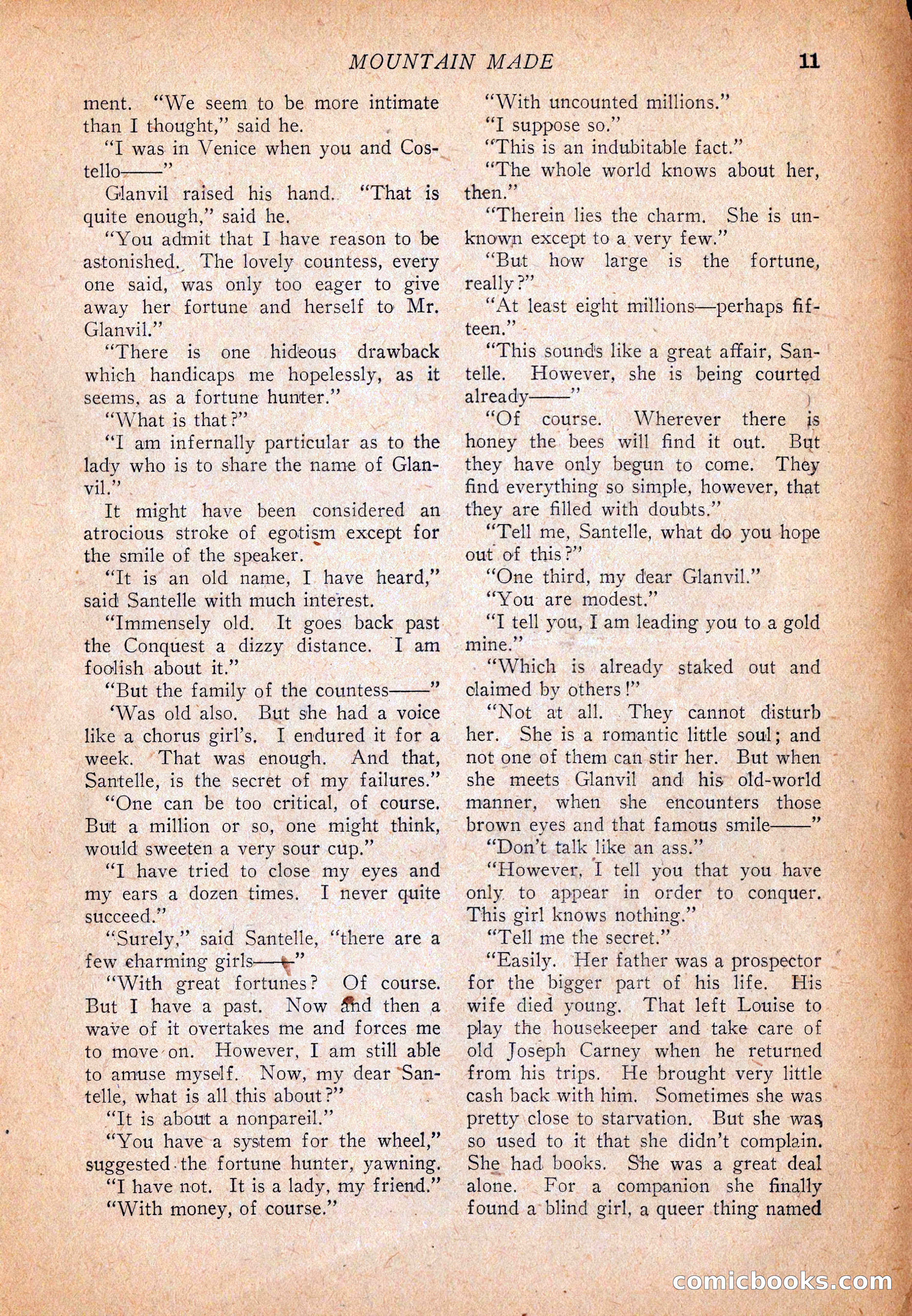 Western Story Magazine, December 13, 1924 — page 13 of 146