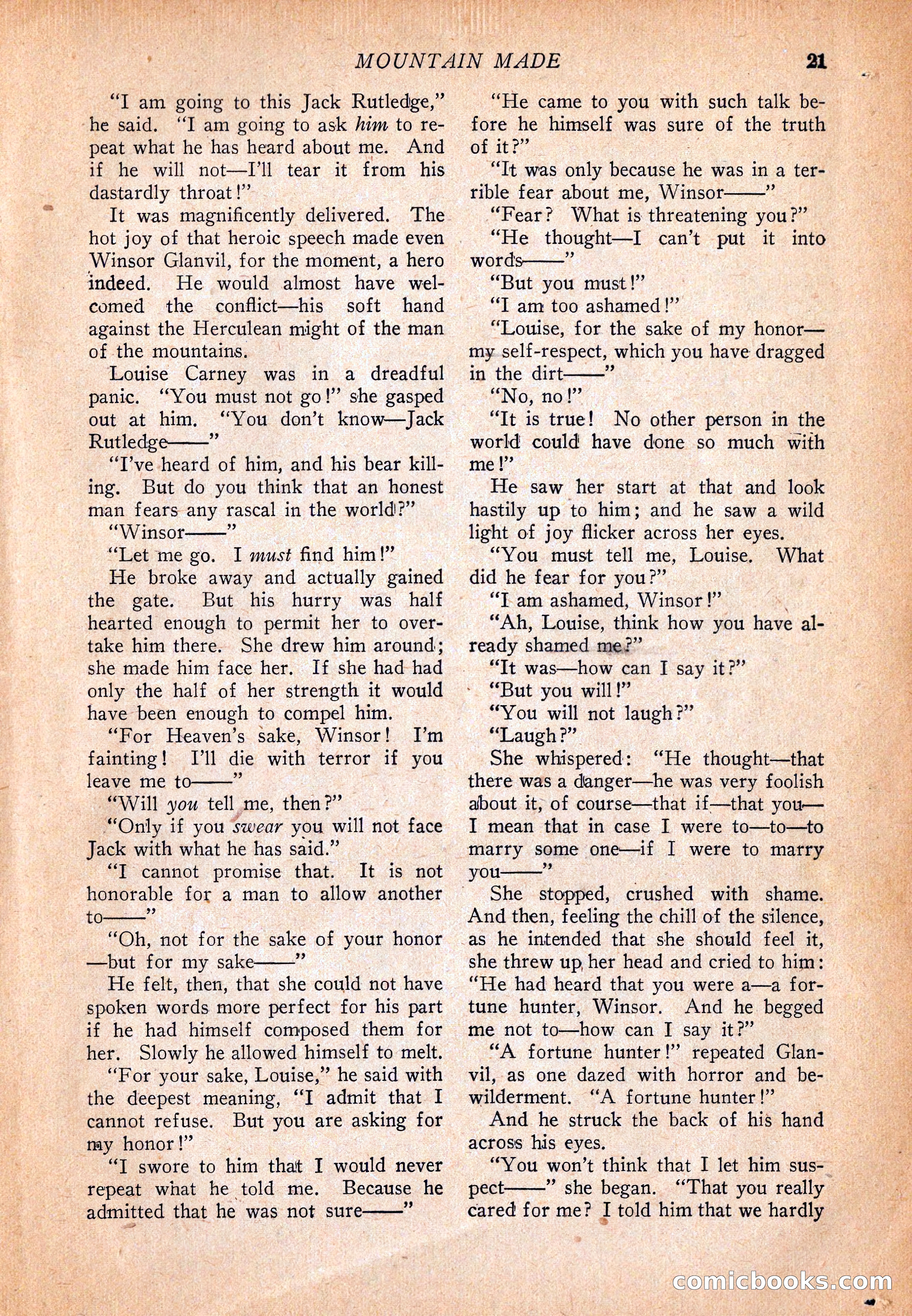 Western Story Magazine, December 13, 1924 — page 23 of 146
