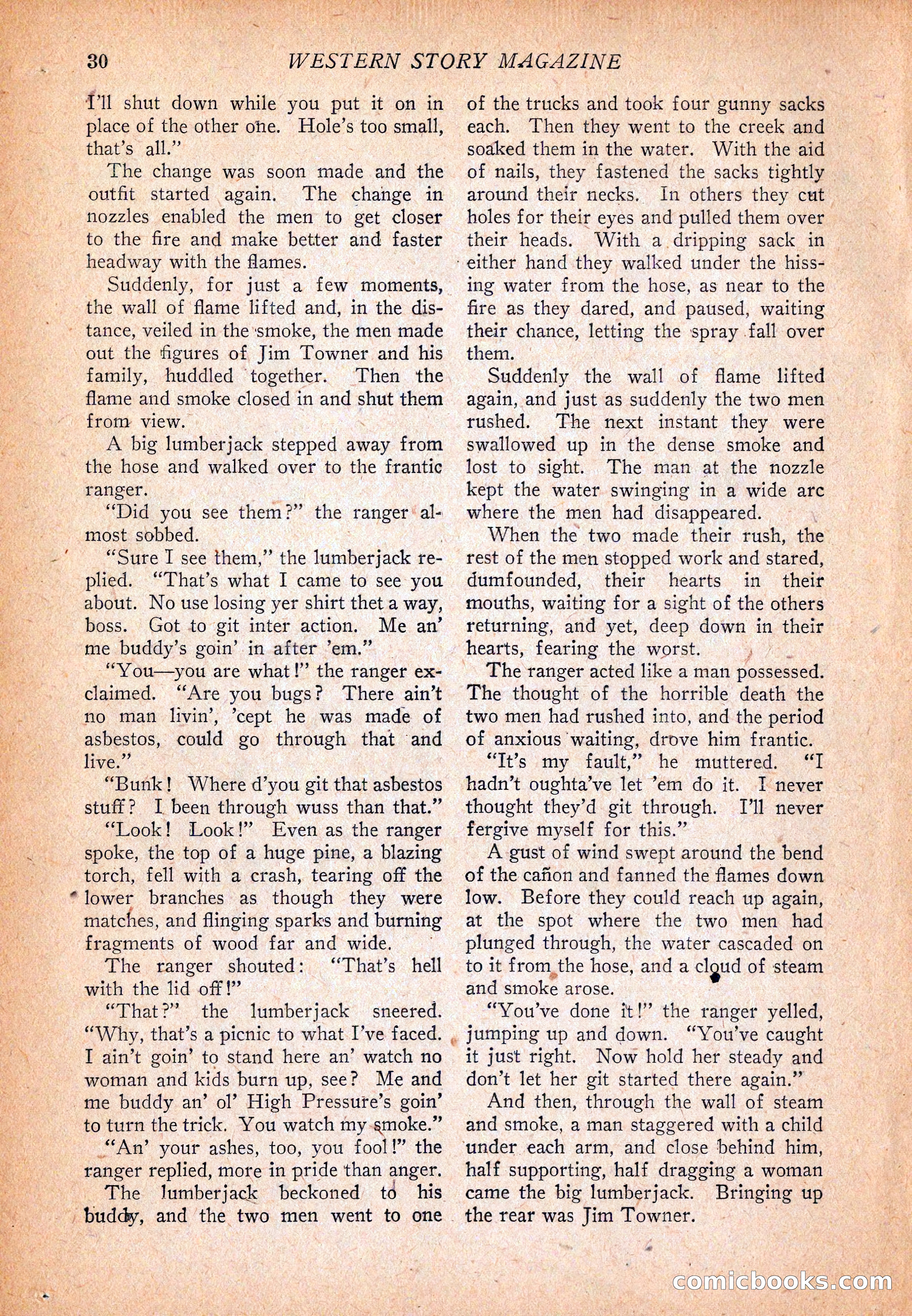 Western Story Magazine, December 13, 1924 — page 32 of 146