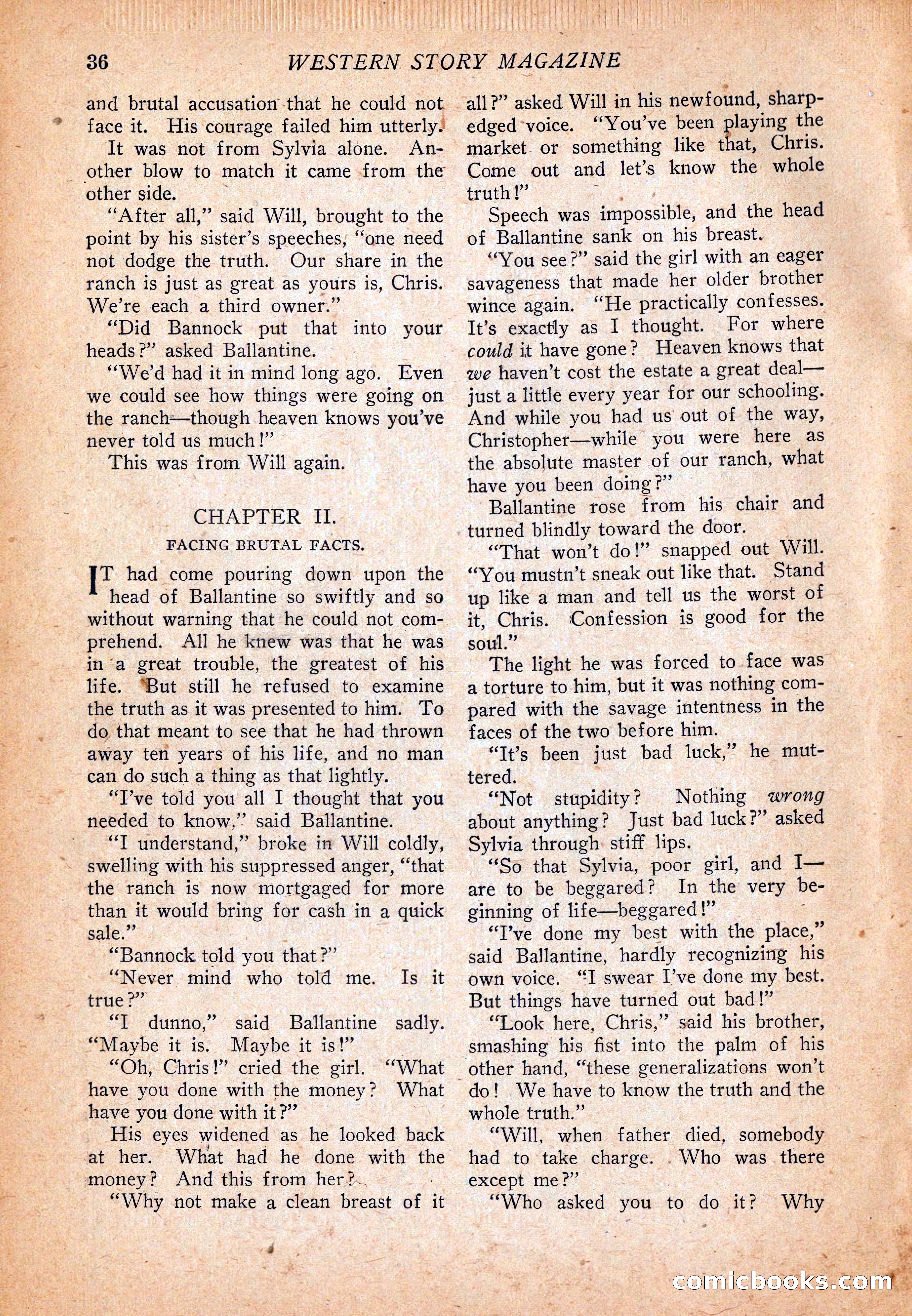Western Story Magazine, December 13, 1924 — page 38 of 146