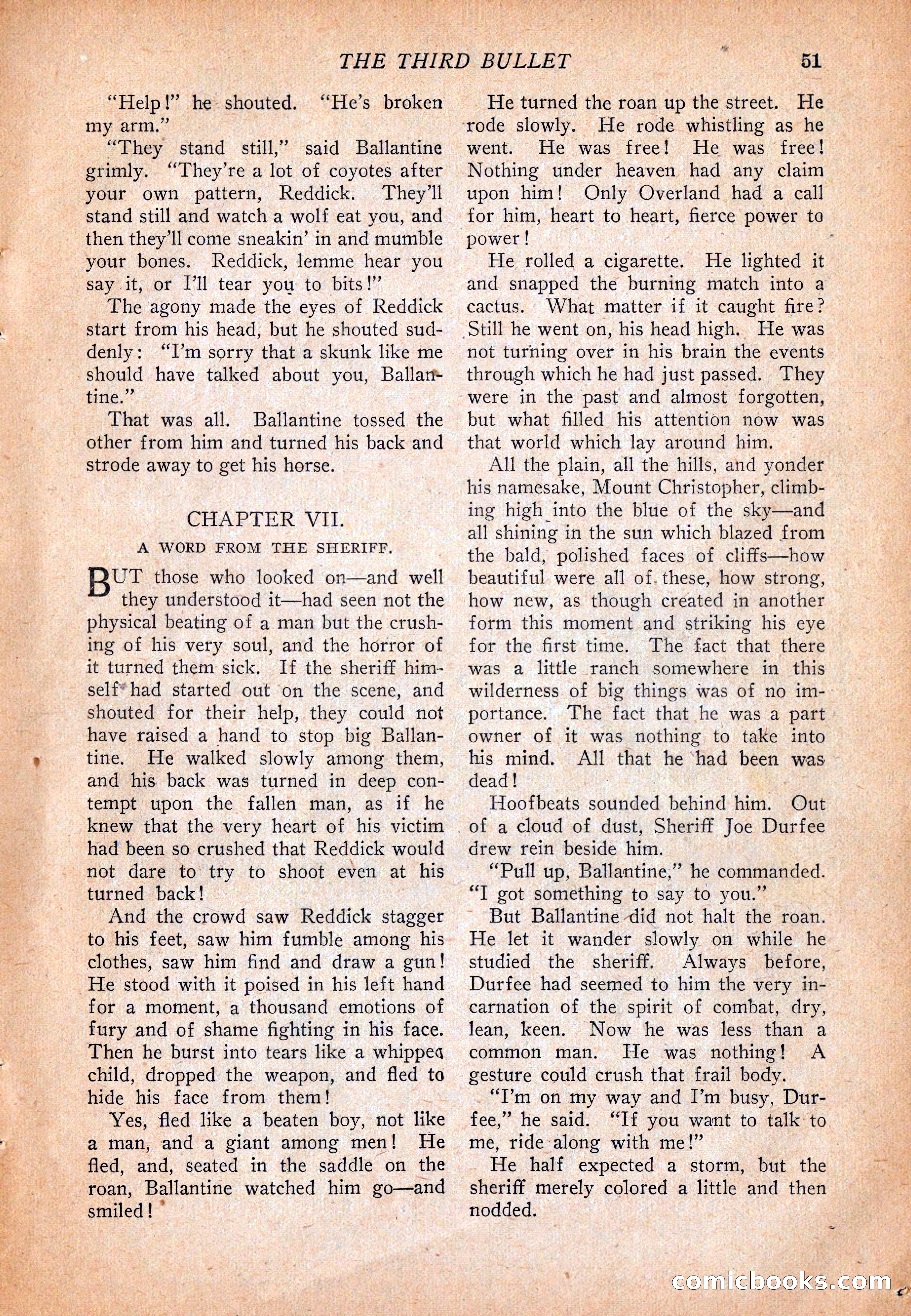 Western Story Magazine, December 13, 1924 — page 53 of 146