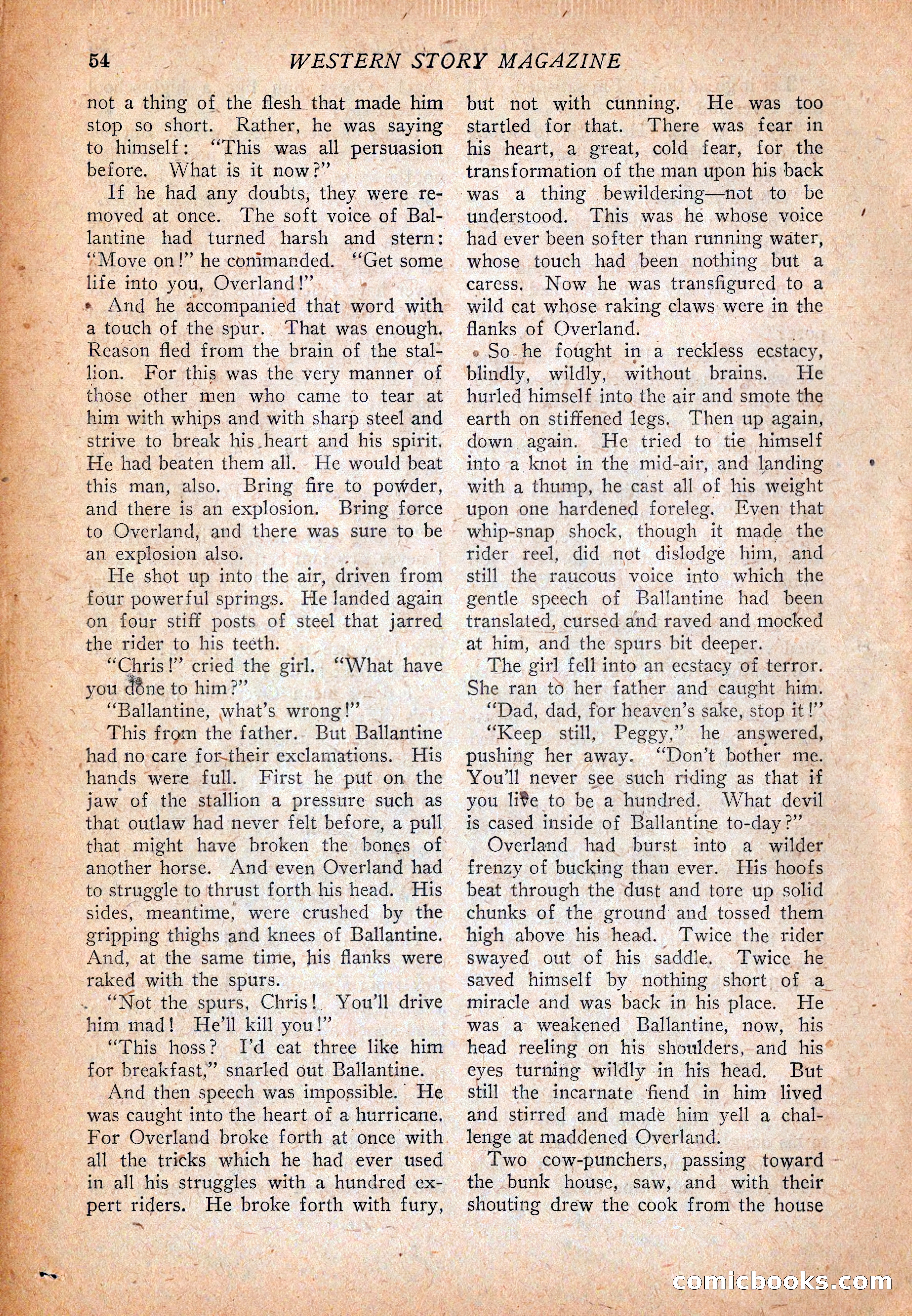Western Story Magazine, December 13, 1924 — page 56 of 146