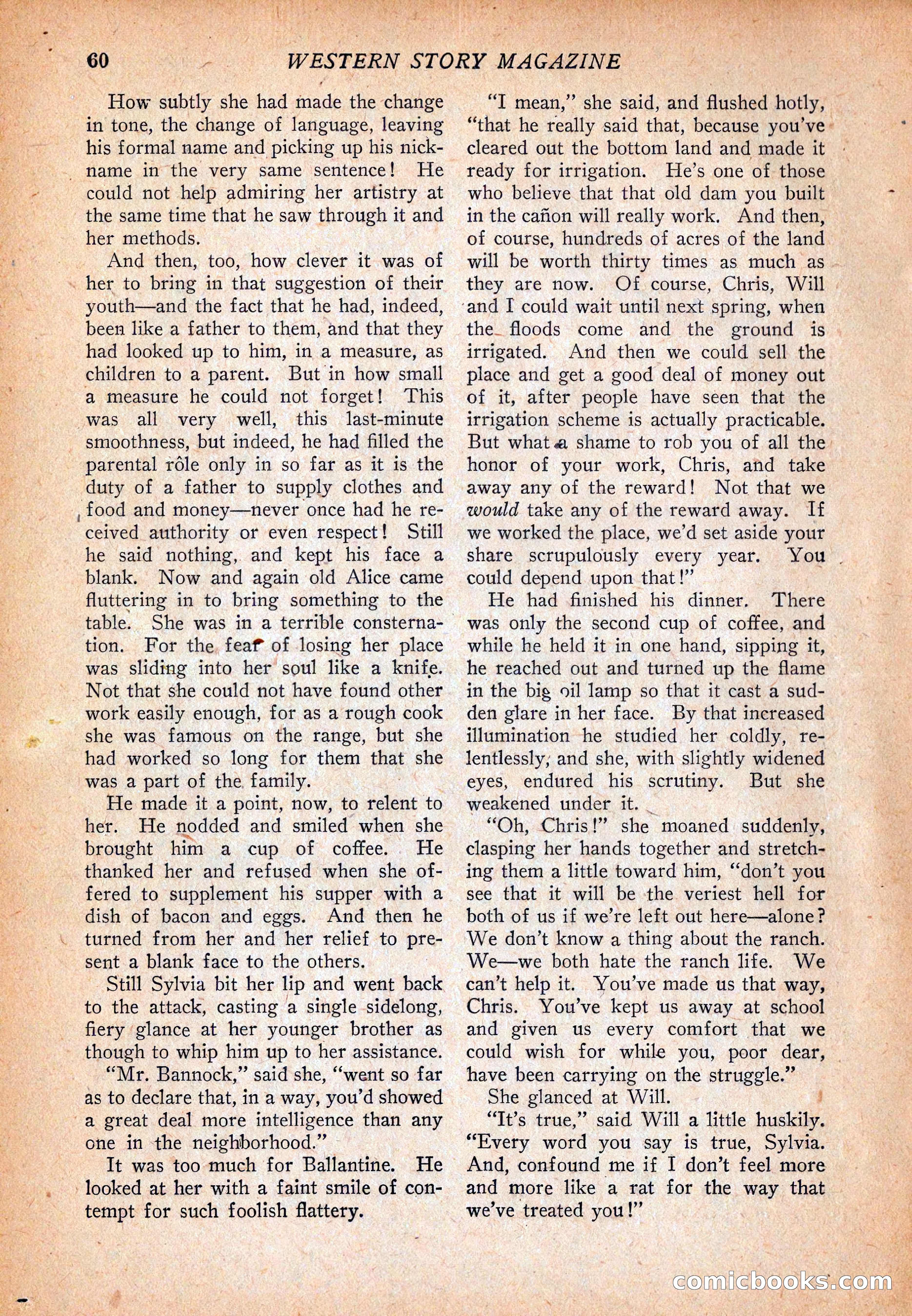 Western Story Magazine, December 13, 1924 — page 62 of 146