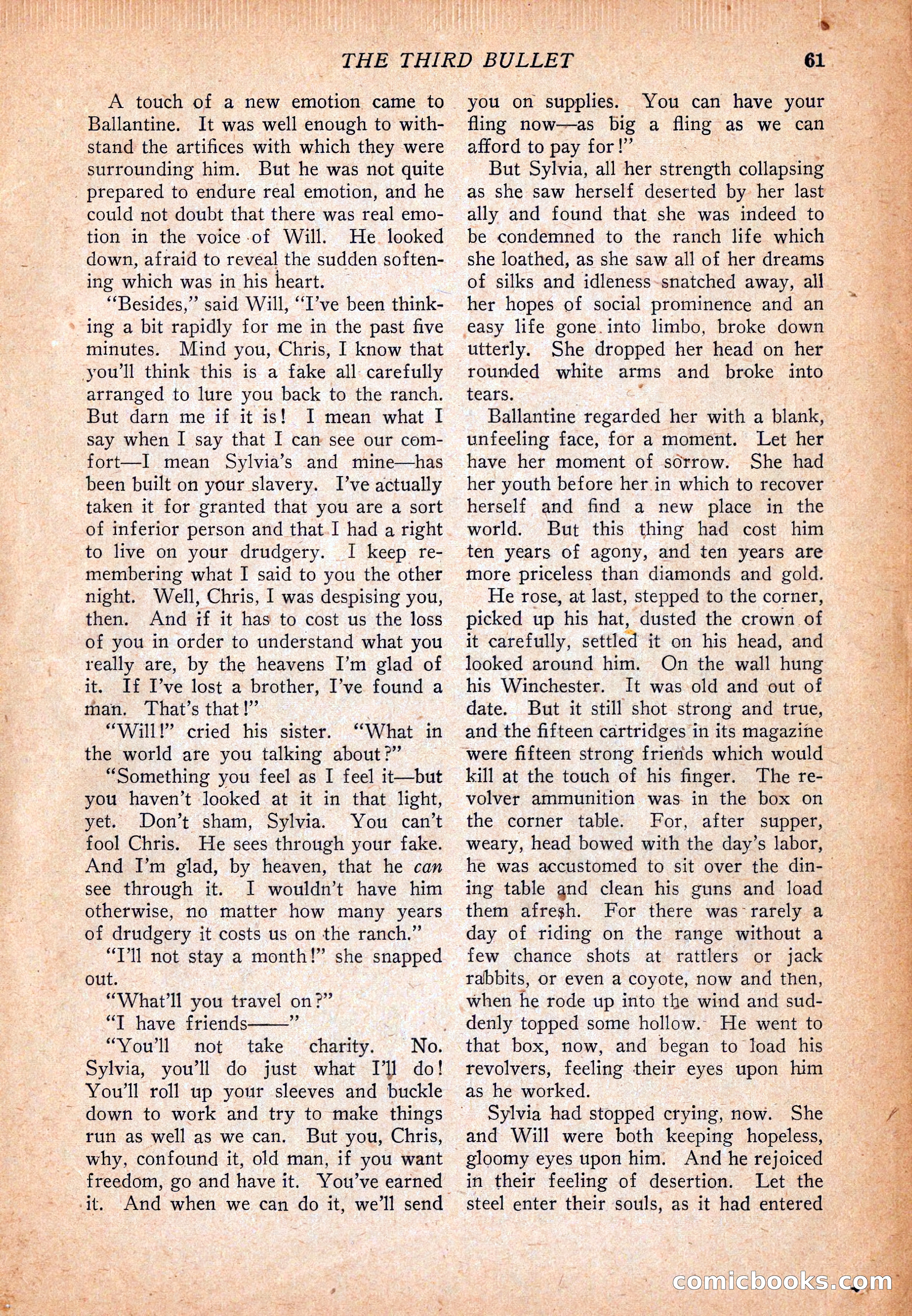 Western Story Magazine, December 13, 1924 — page 63 of 146