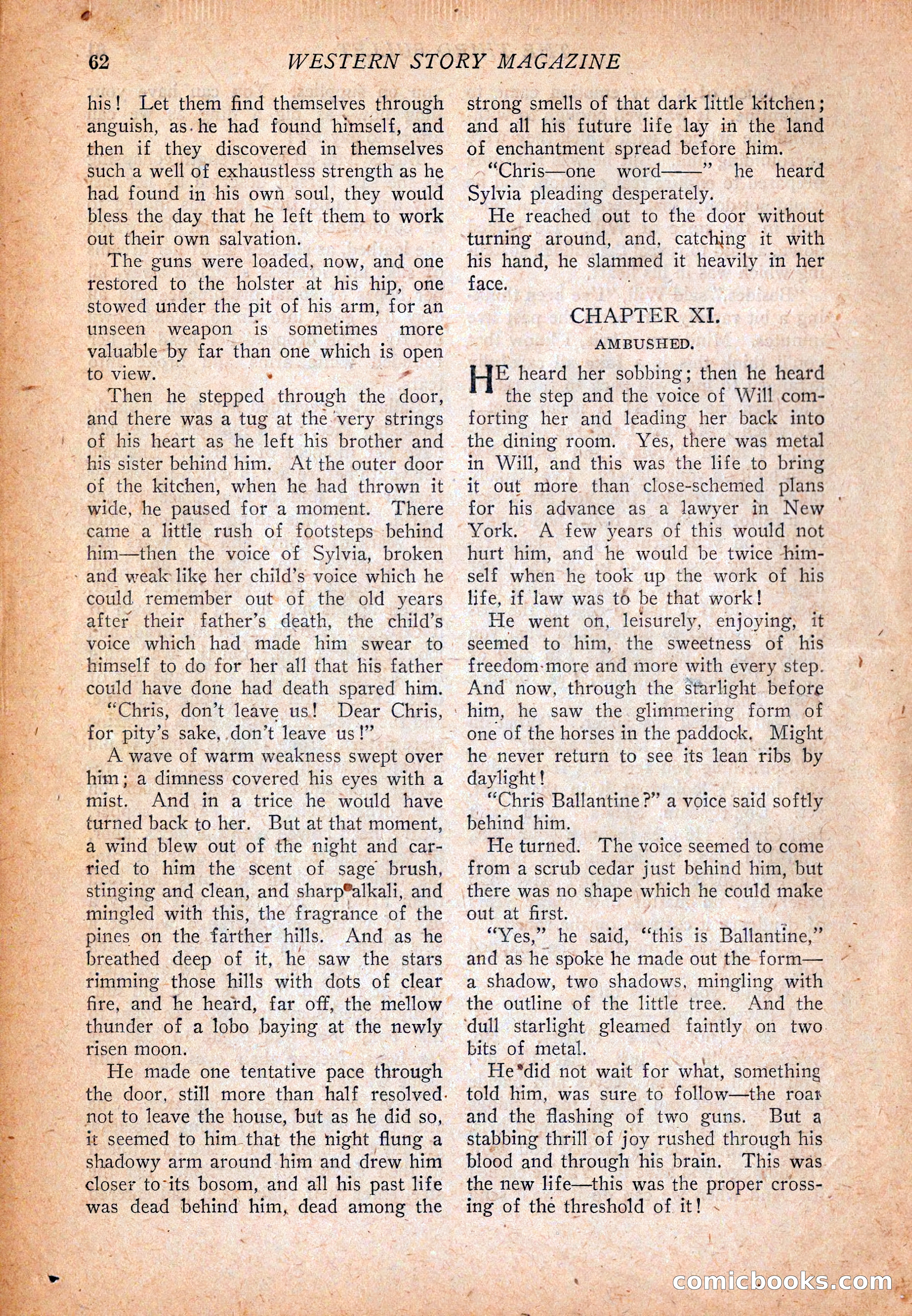 Western Story Magazine, December 13, 1924 — page 64 of 146