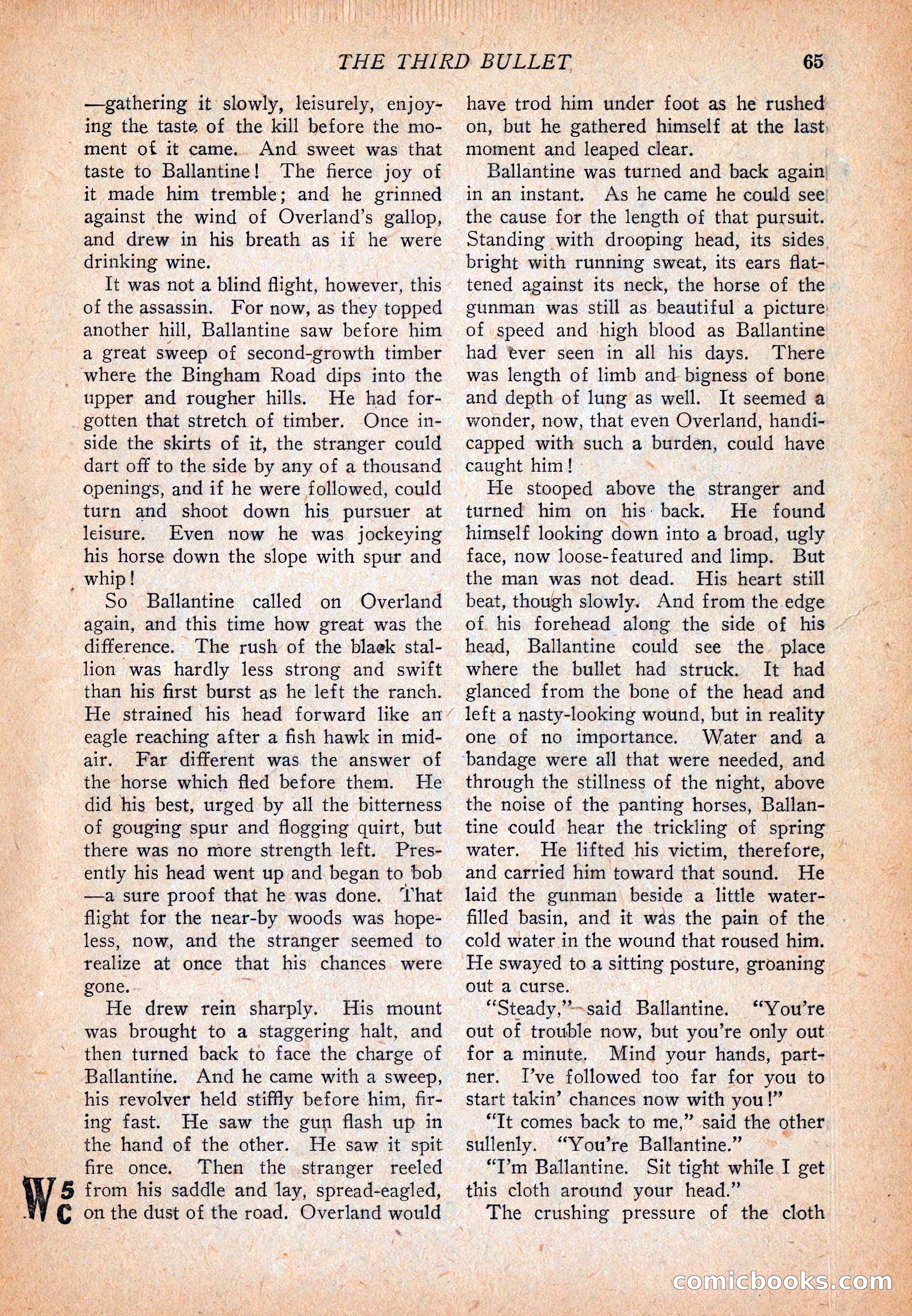 Western Story Magazine, December 13, 1924 — page 67 of 146