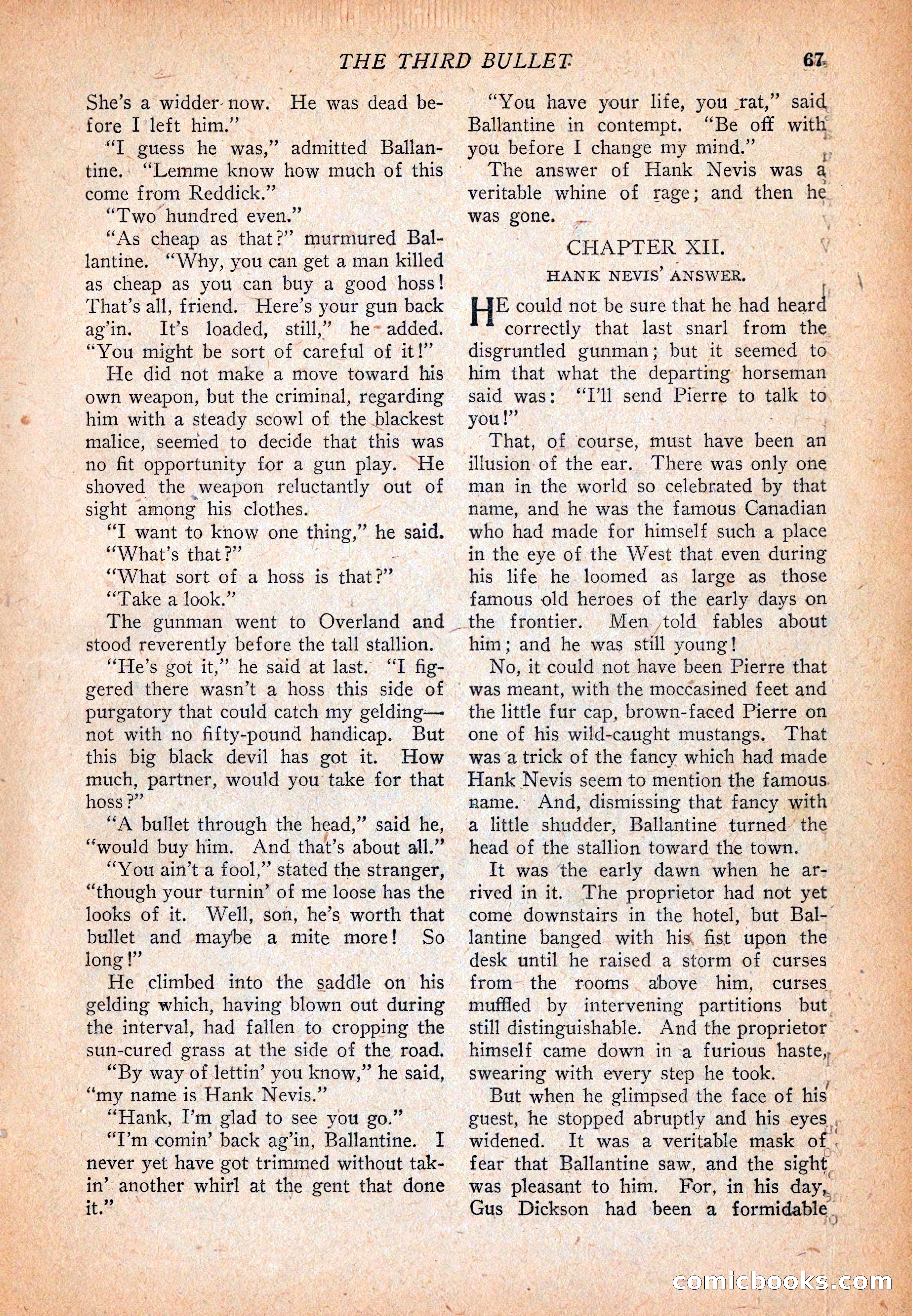 Western Story Magazine, December 13, 1924 — page 69 of 146