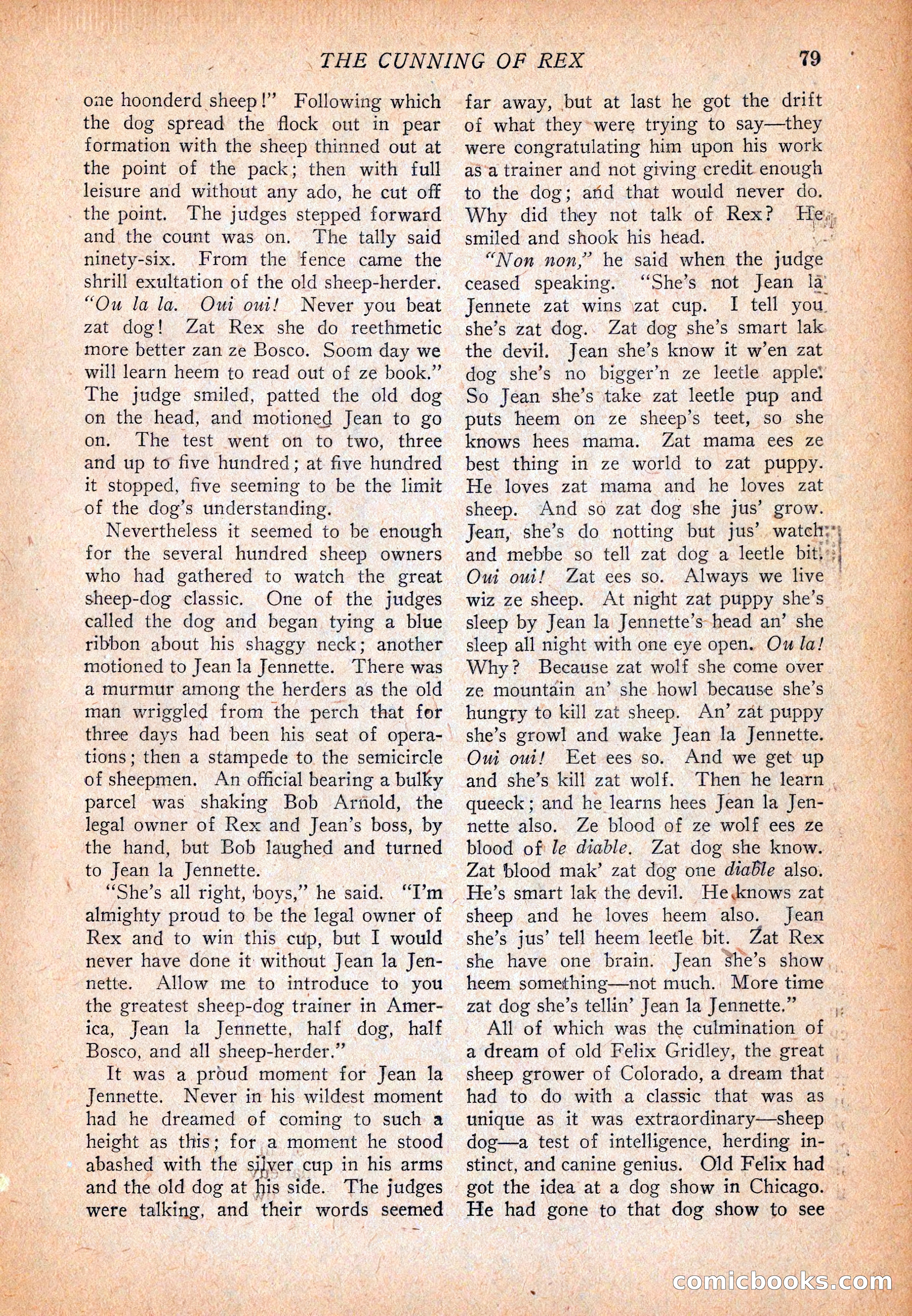 Western Story Magazine, December 13, 1924 — page 81 of 146