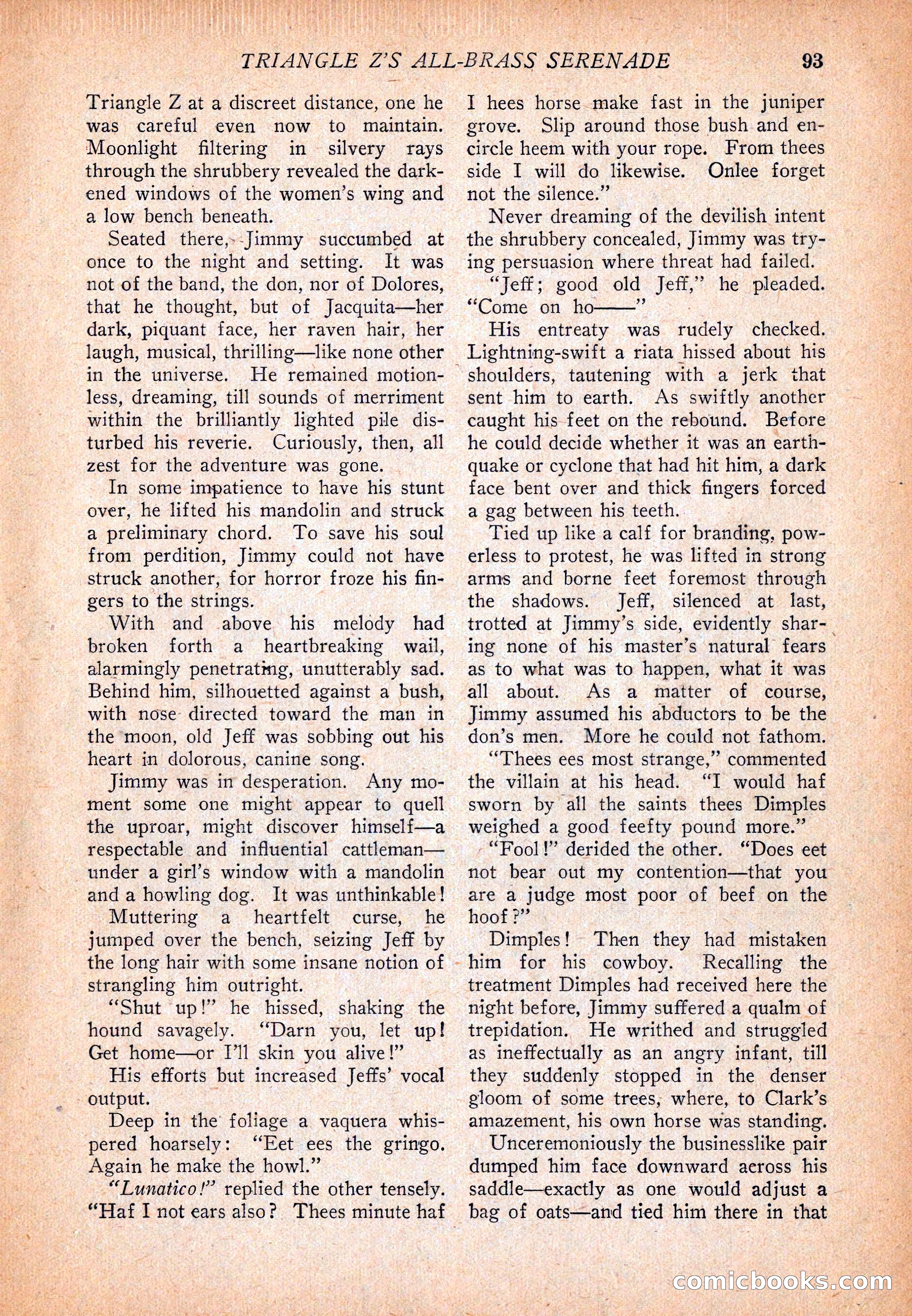 Western Story Magazine, December 13, 1924 — page 95 of 146