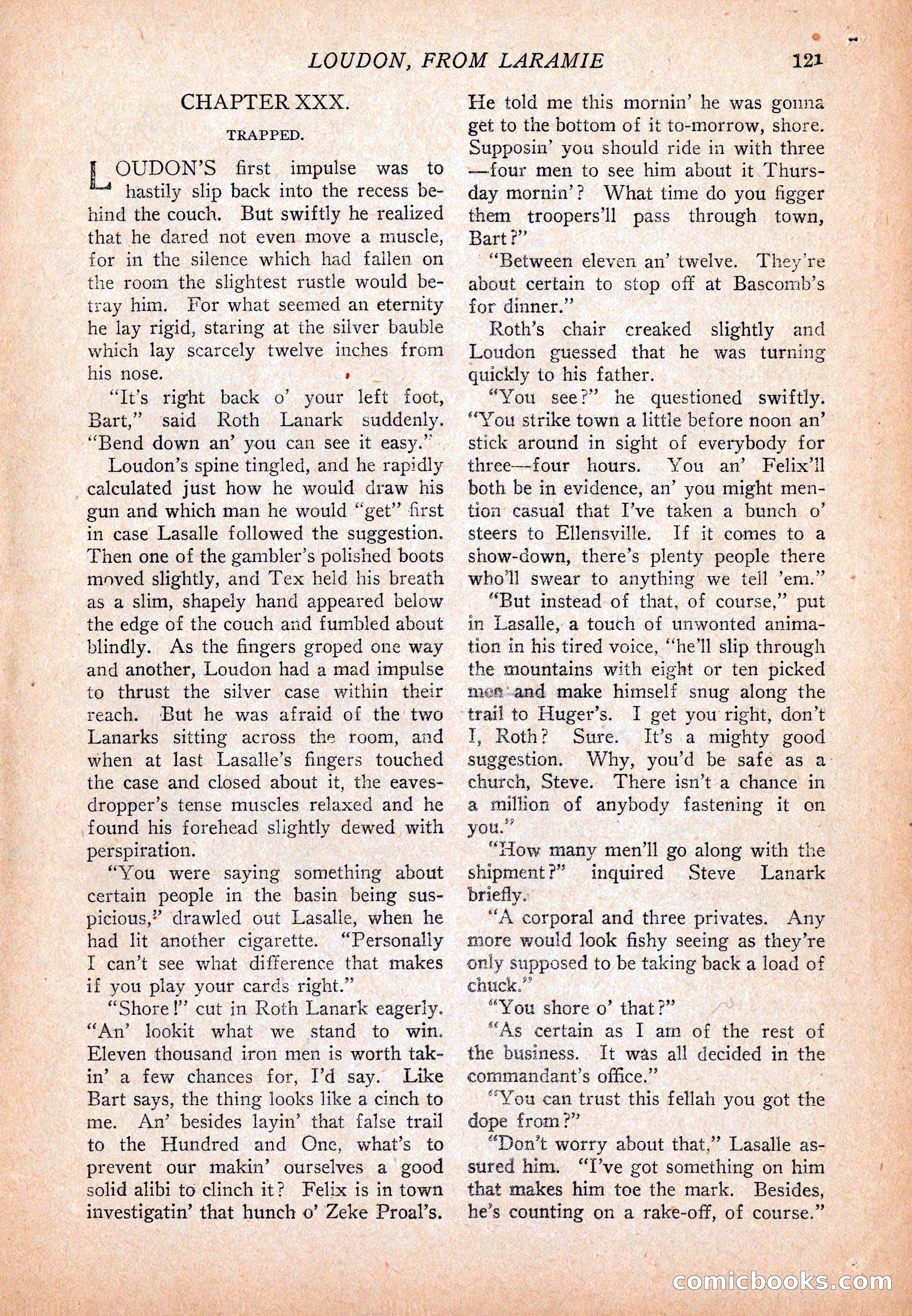 Western Story Magazine, December 13, 1924 — page 123 of 146