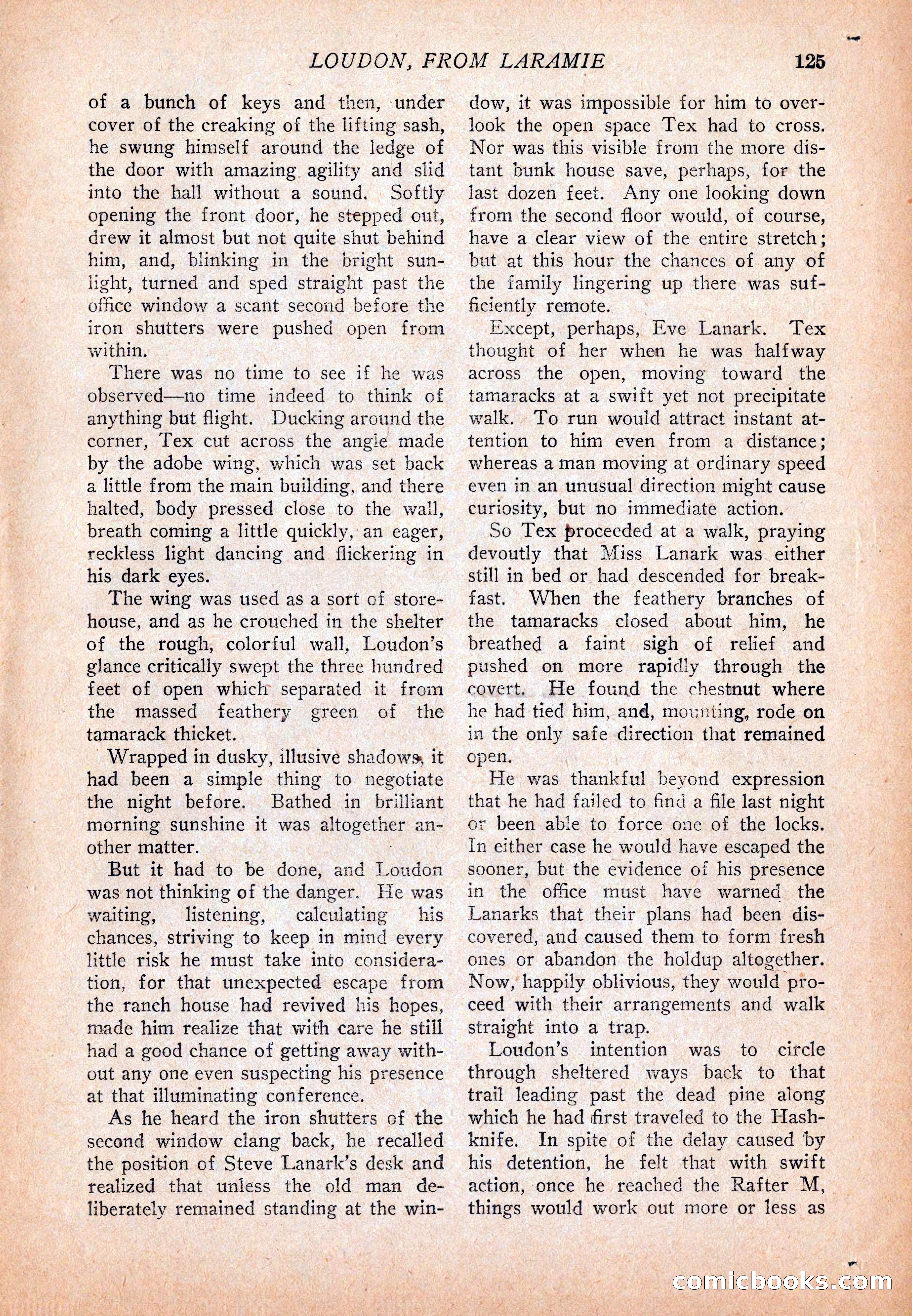 Western Story Magazine, December 13, 1924 — page 127 of 146