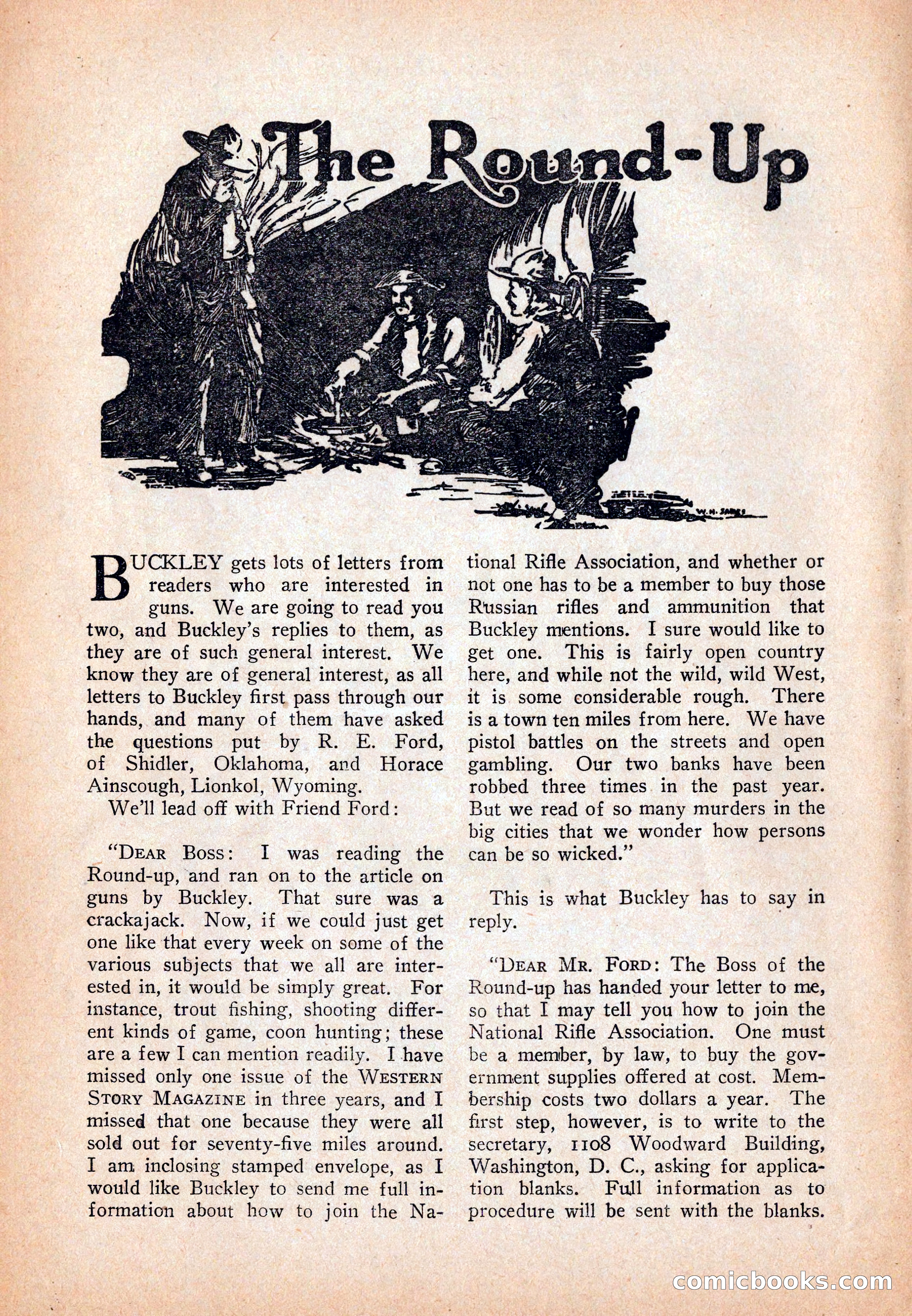 Western Story Magazine, December 13, 1924 — page 134 of 146