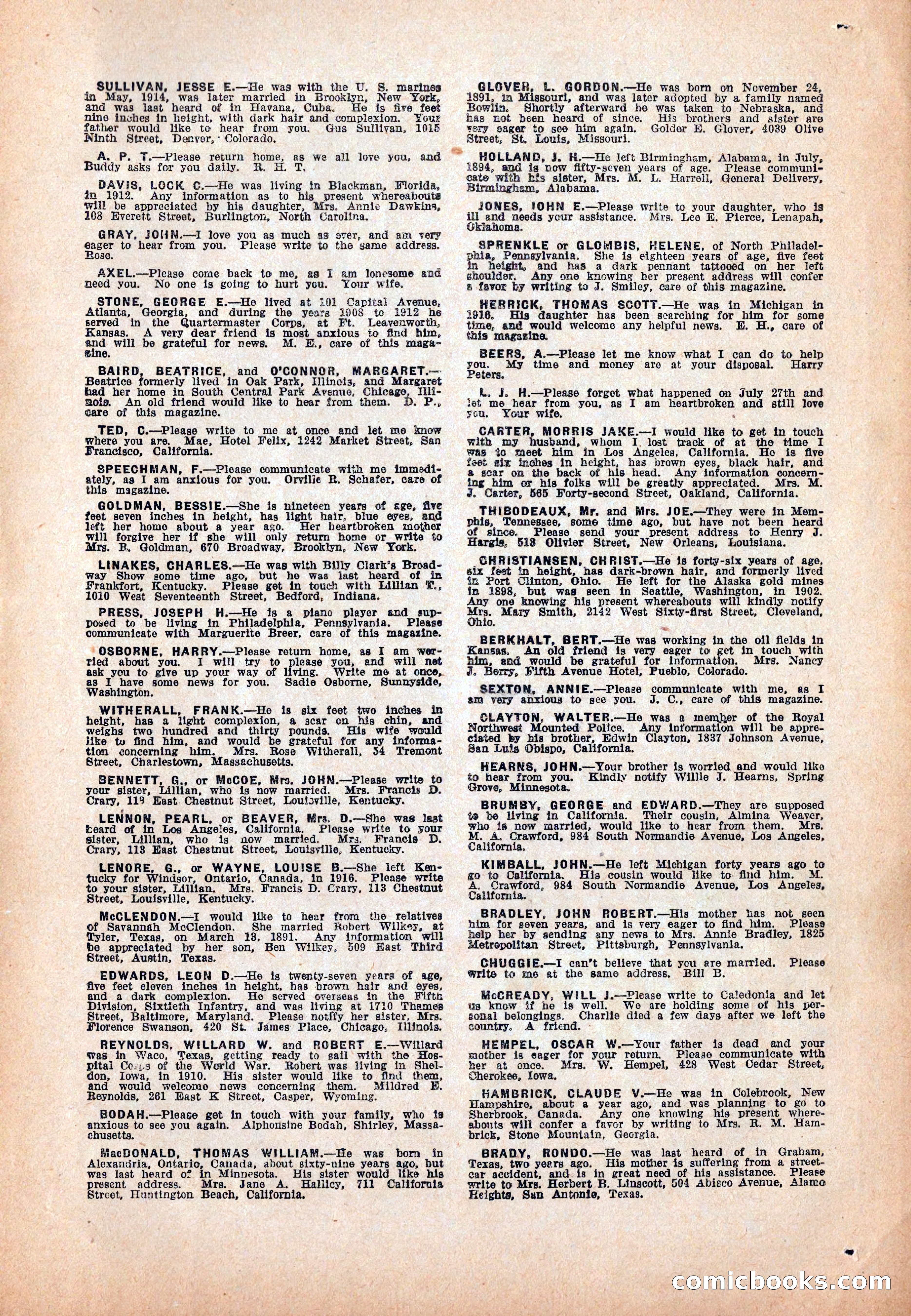 Western Story Magazine, December 13, 1924 — page 143 of 146