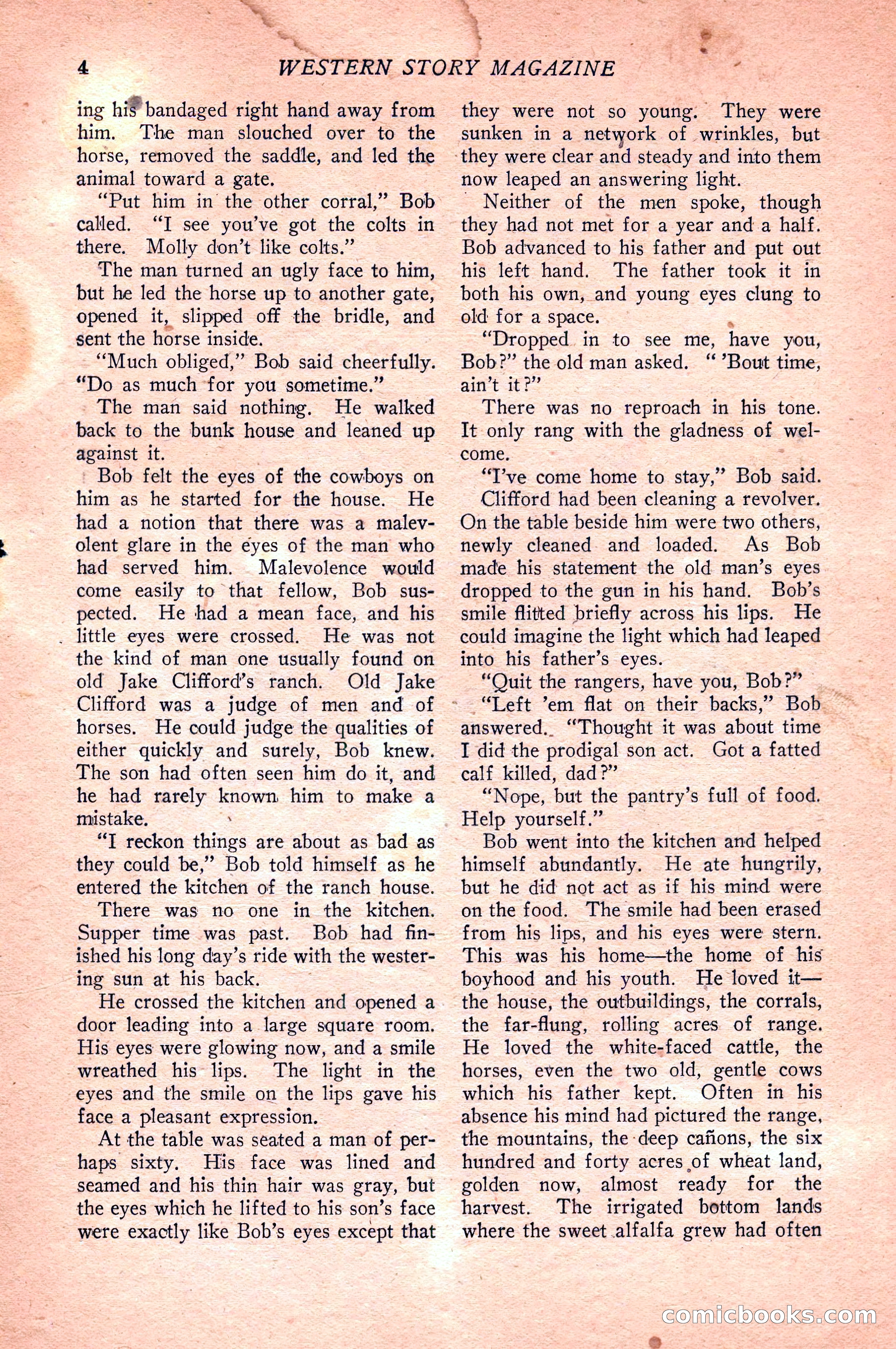 Western Story Magazine — page 6 of 148