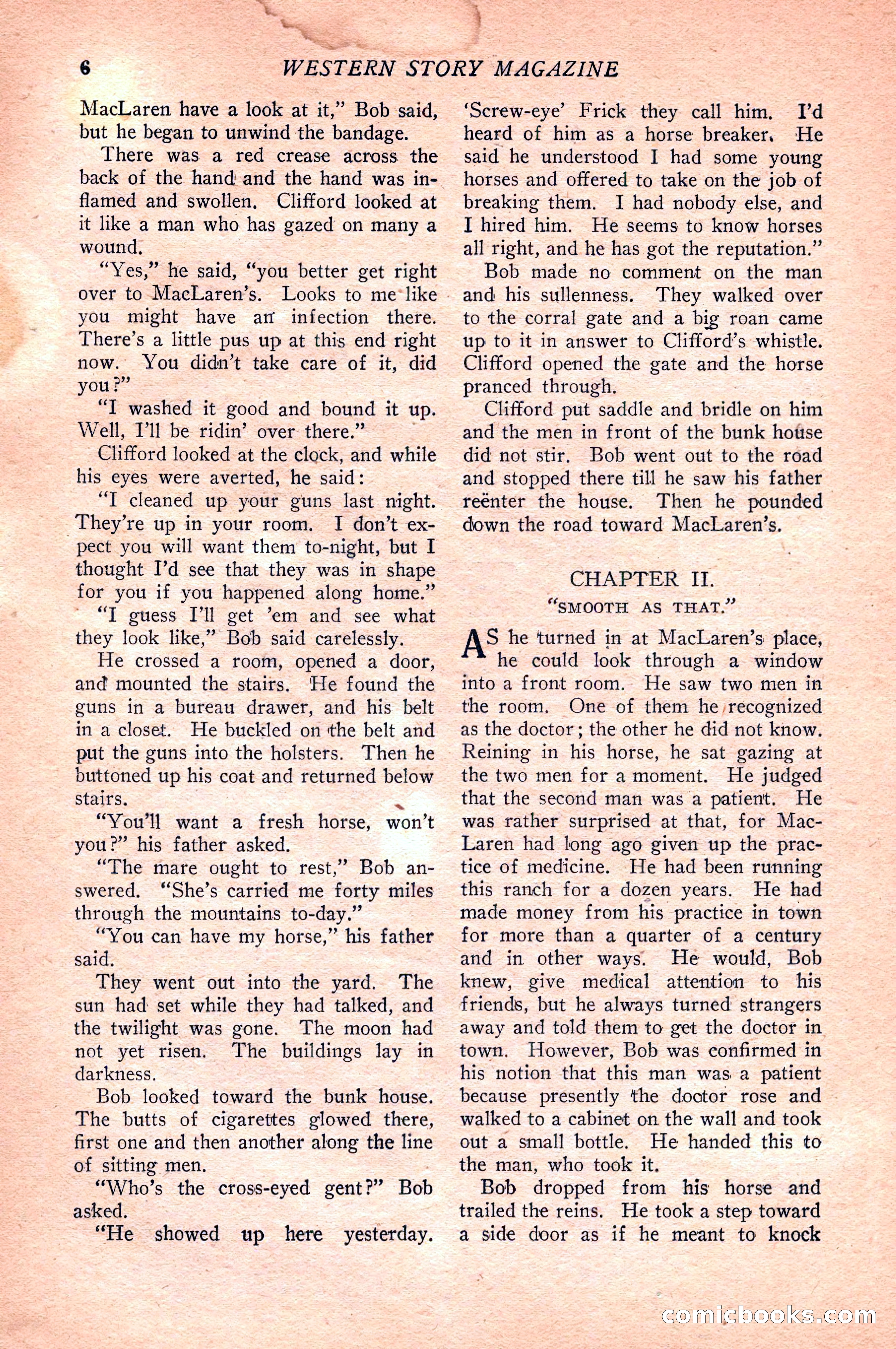 Western Story Magazine — page 8 of 148