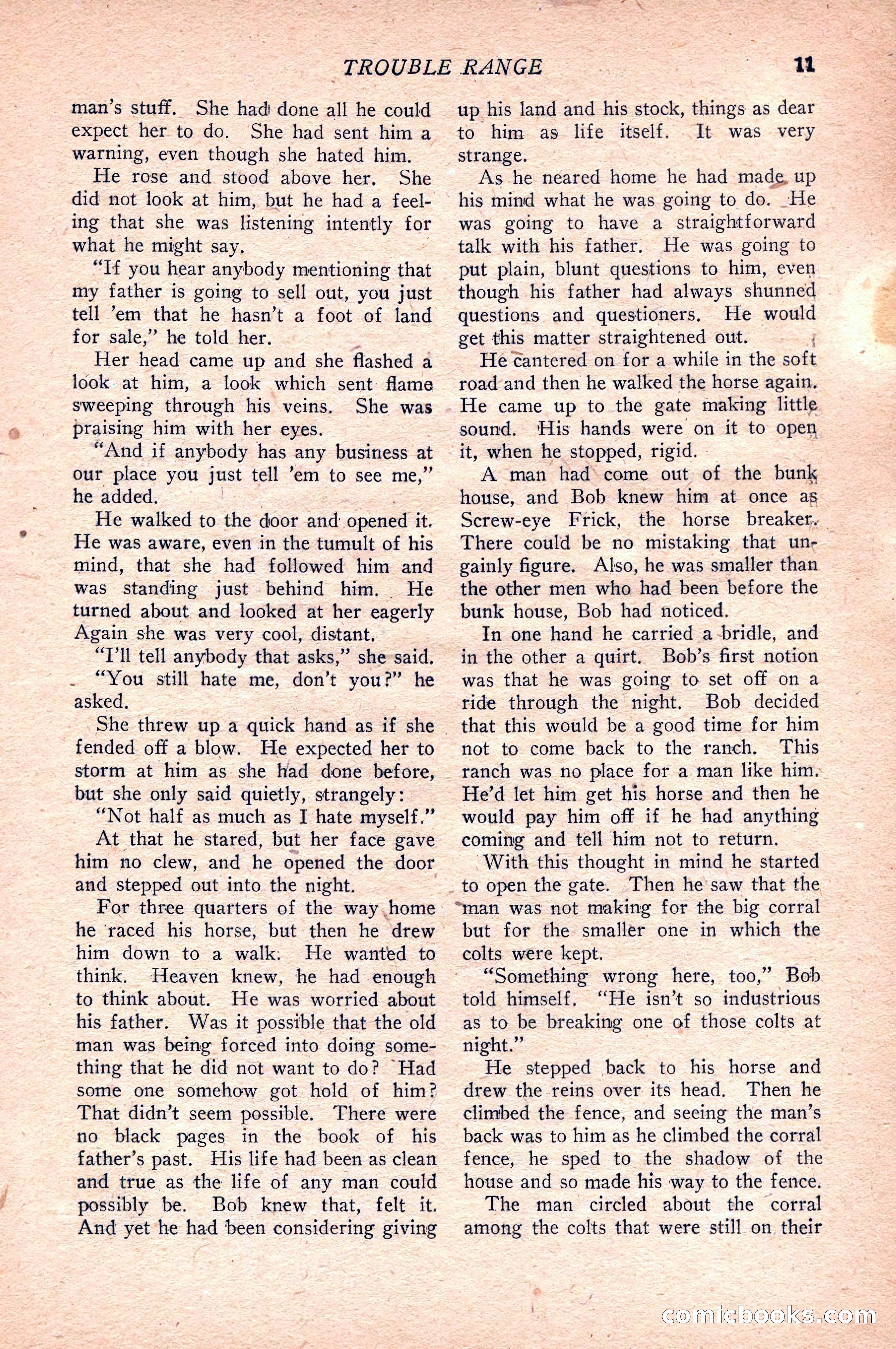 Western Story Magazine — page 13 of 148