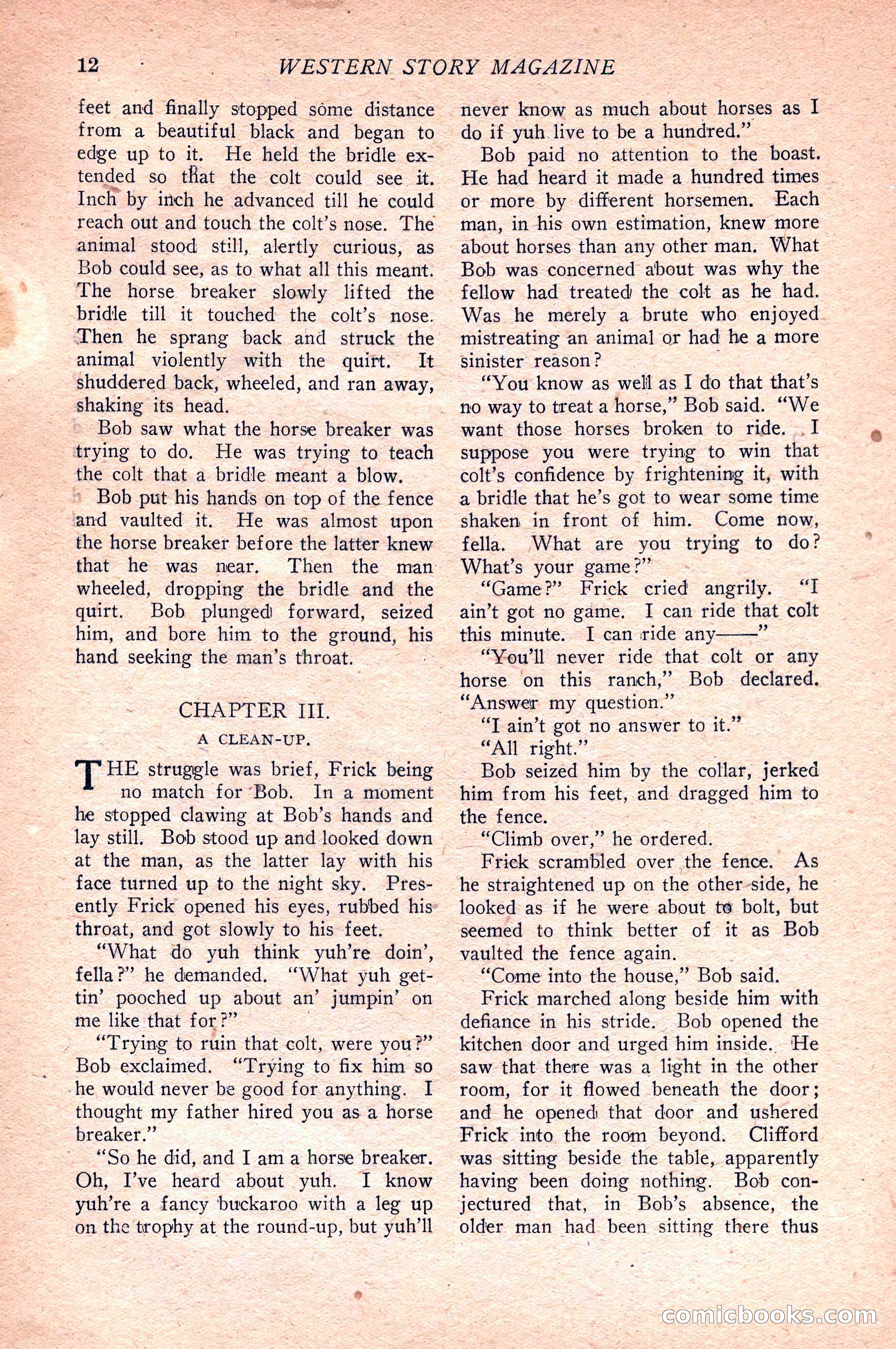 Western Story Magazine — page 14 of 148