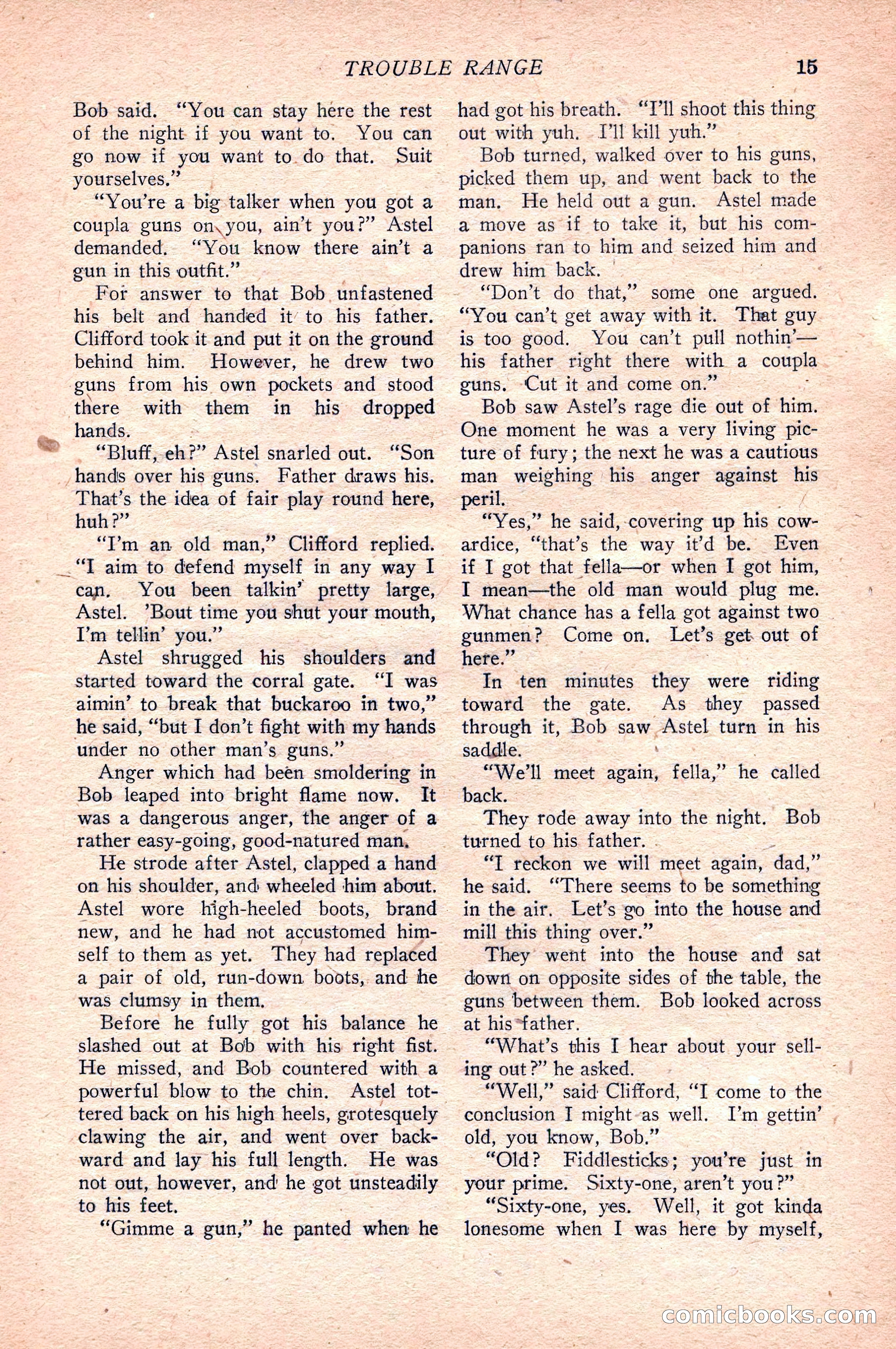 Western Story Magazine — page 17 of 148