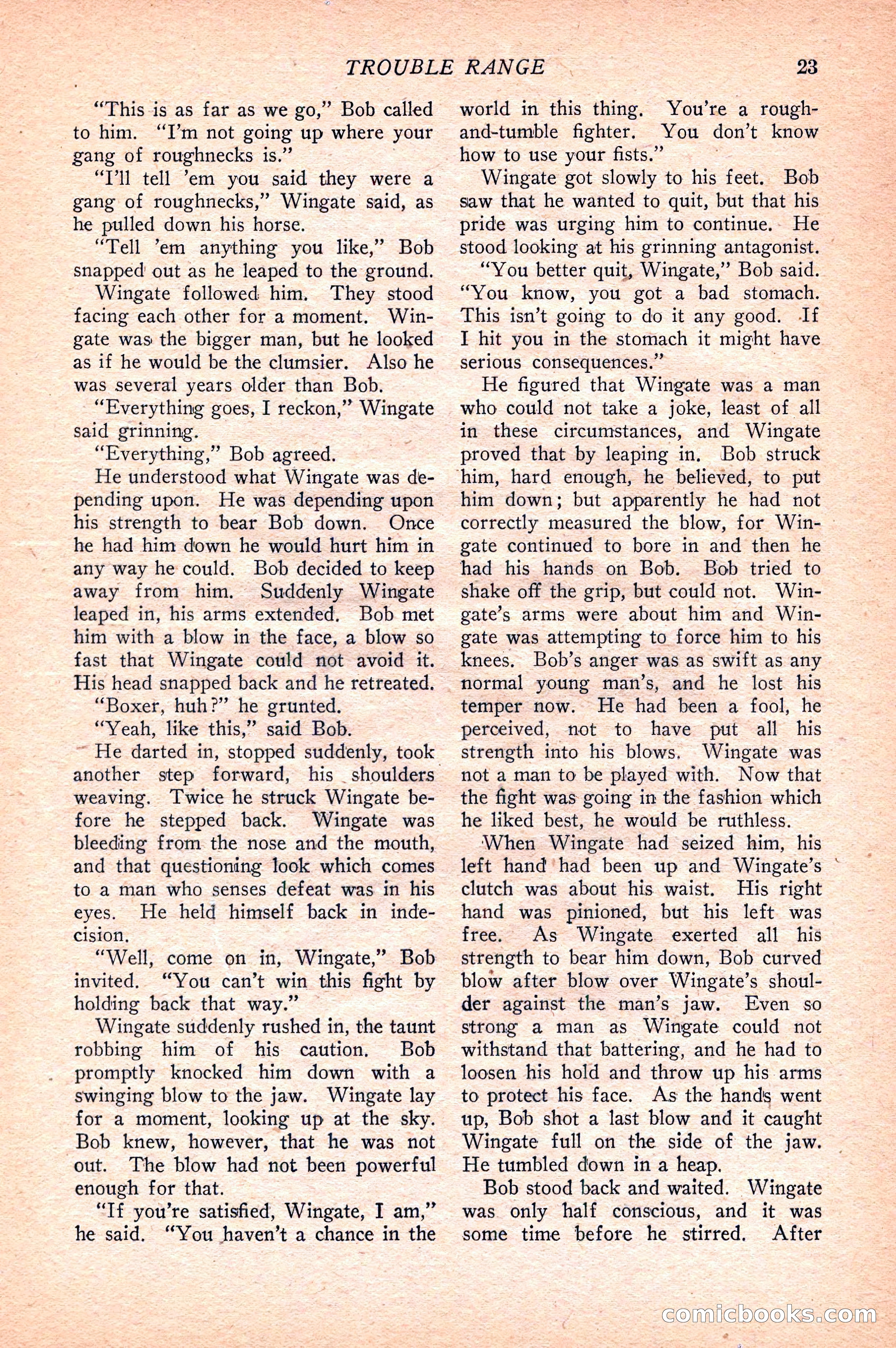 Western Story Magazine — page 25 of 148
