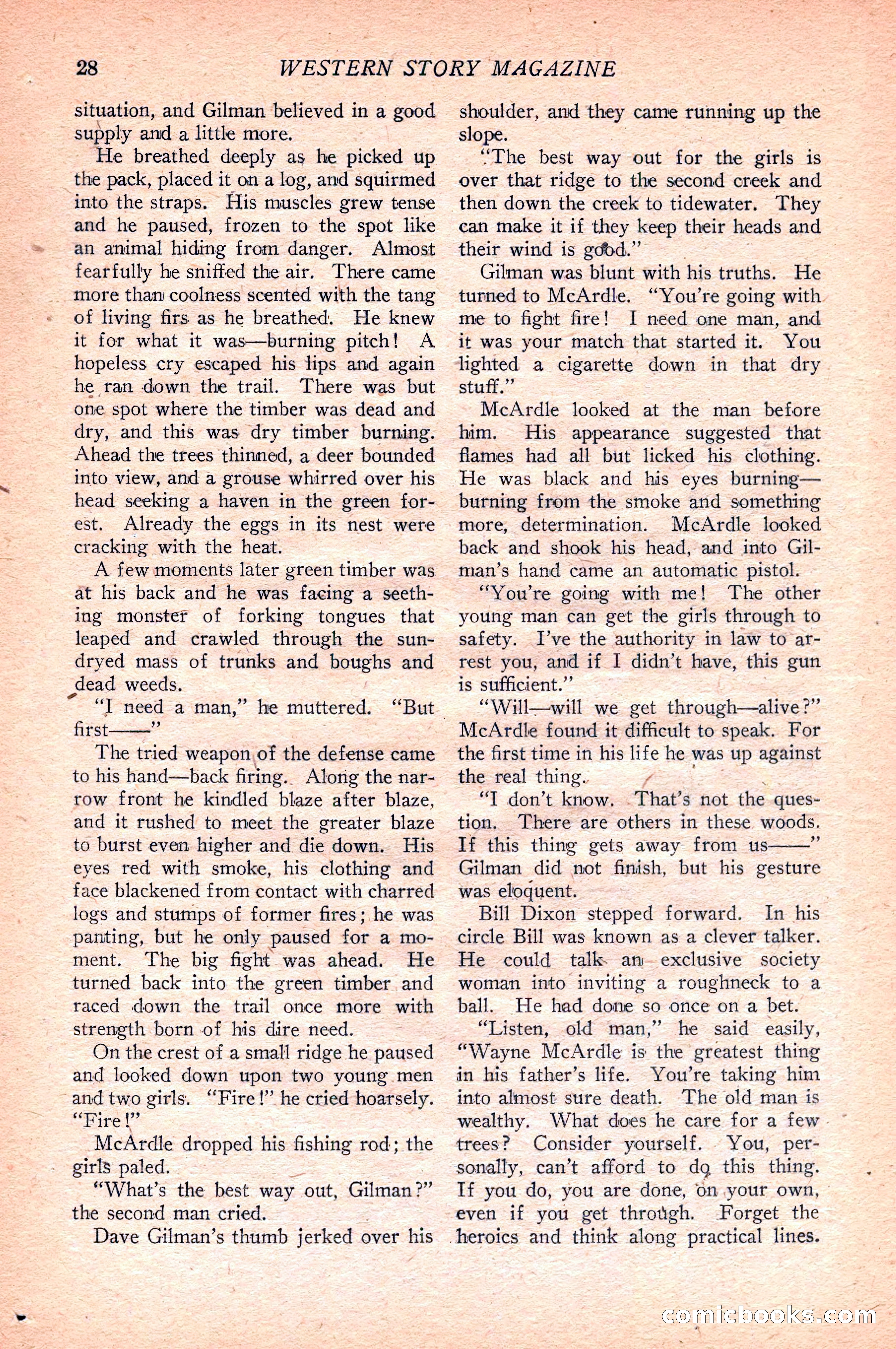 Western Story Magazine — page 30 of 148