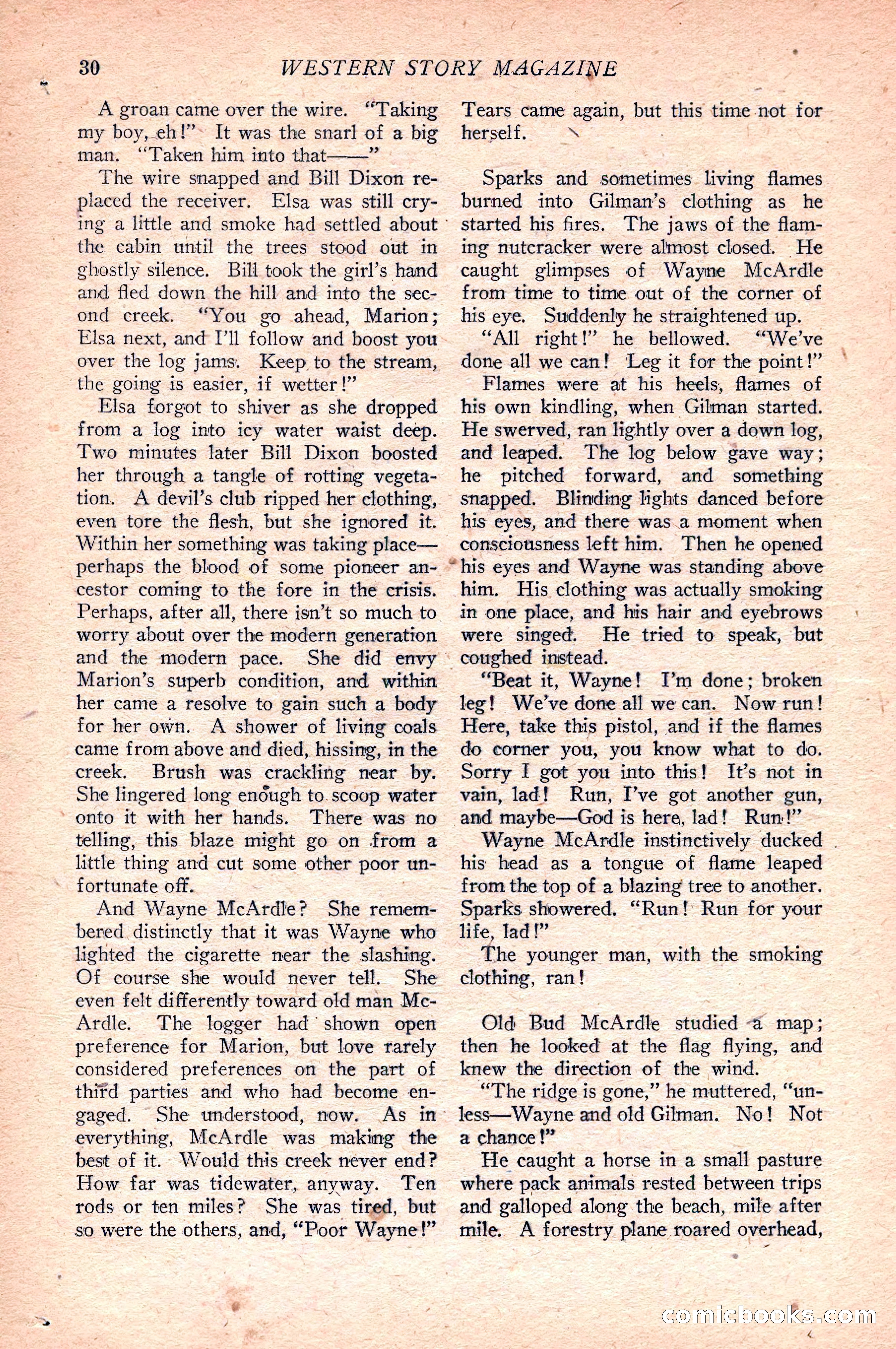 Western Story Magazine — page 32 of 148
