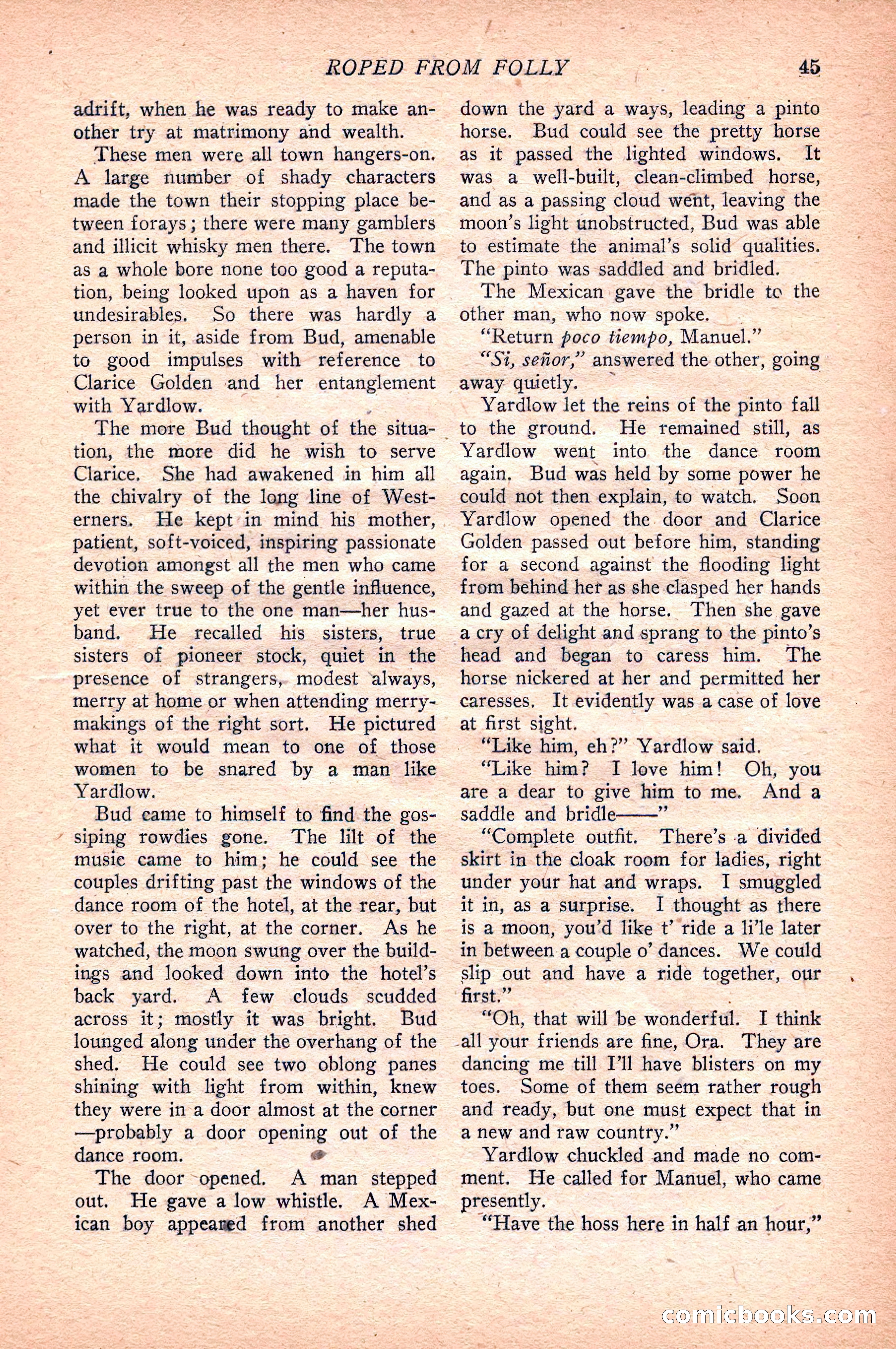 Western Story Magazine — page 47 of 148