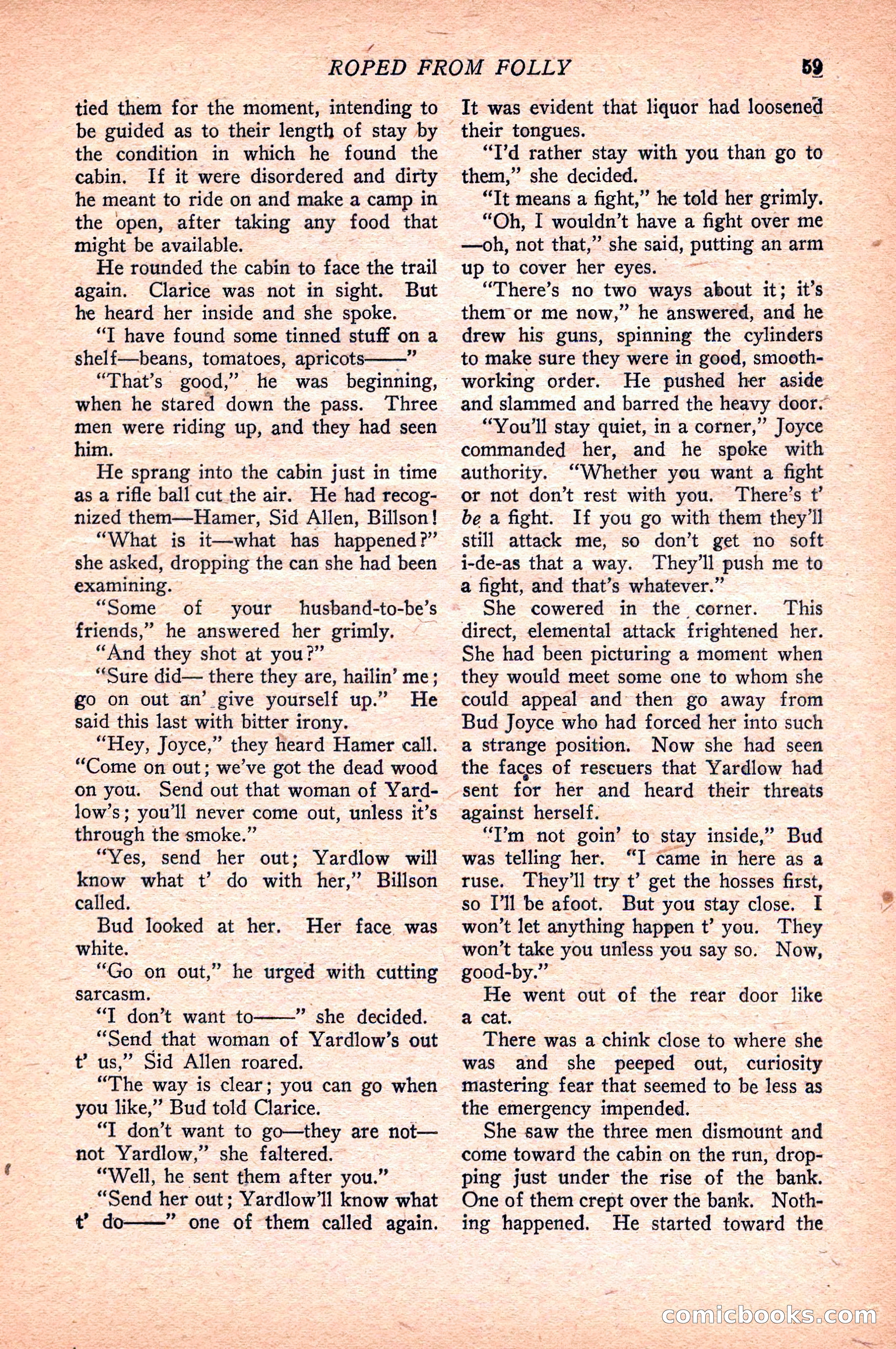 Western Story Magazine — page 61 of 148