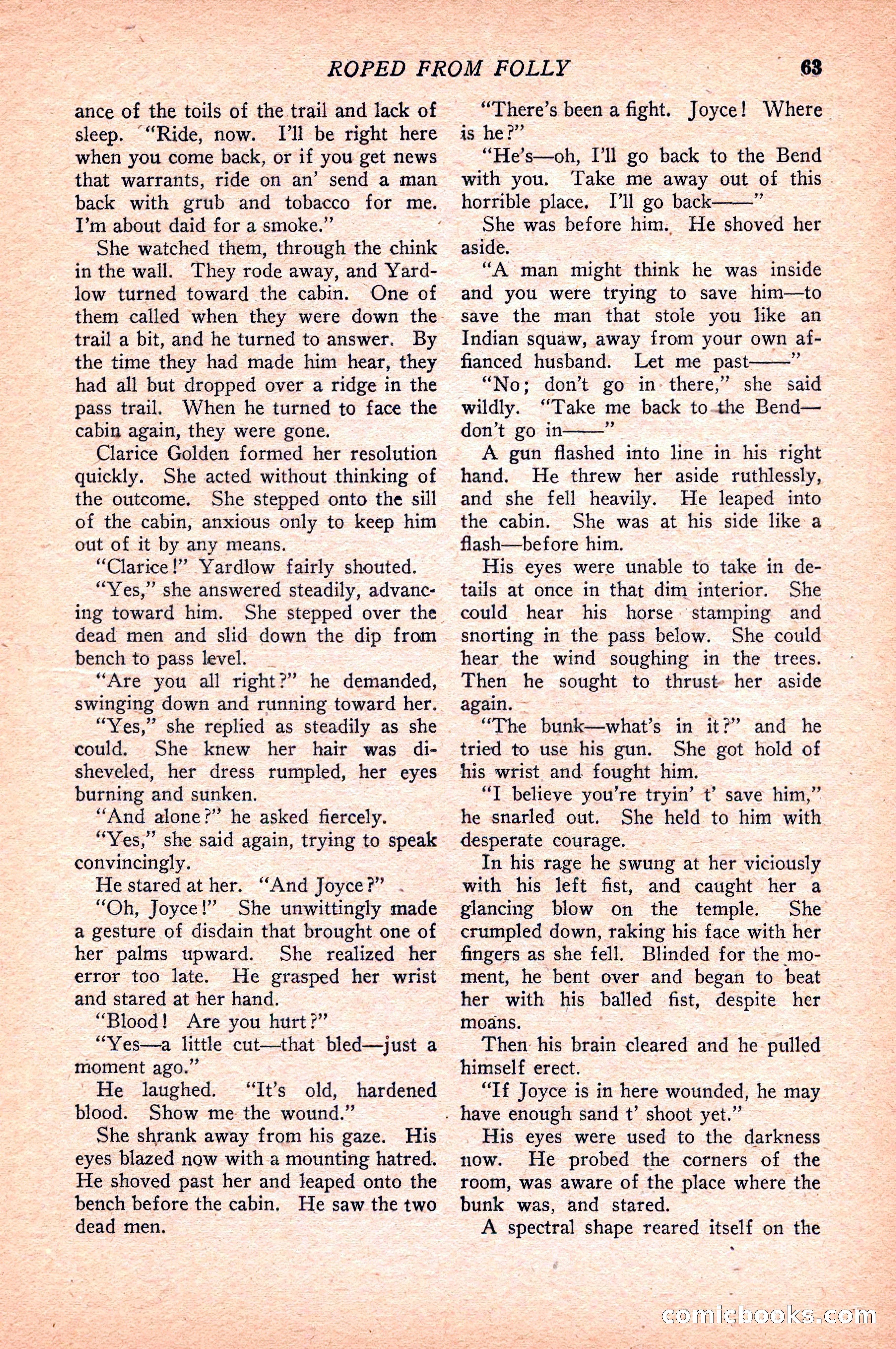 Western Story Magazine — page 65 of 148