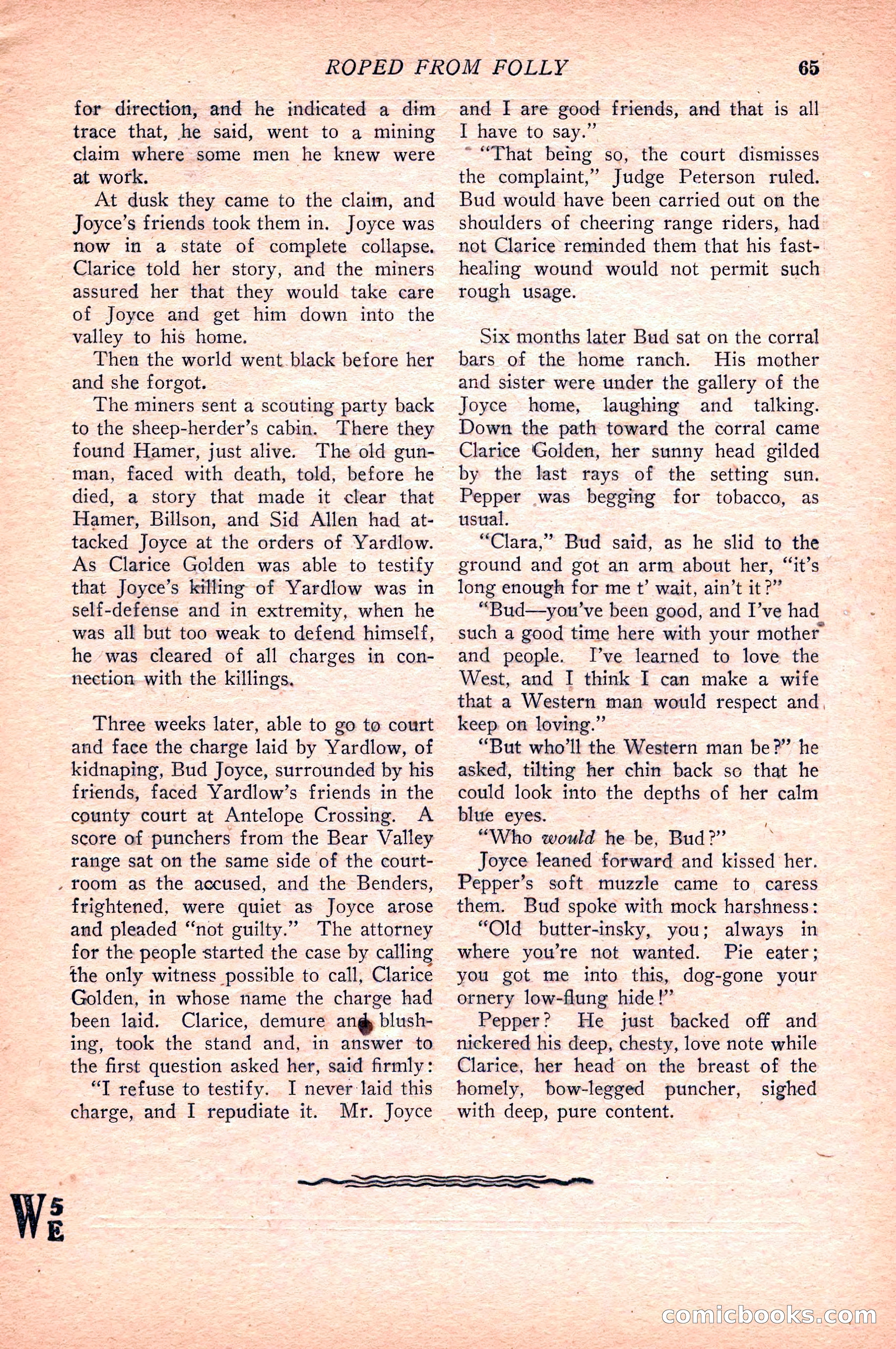 Western Story Magazine — page 67 of 148