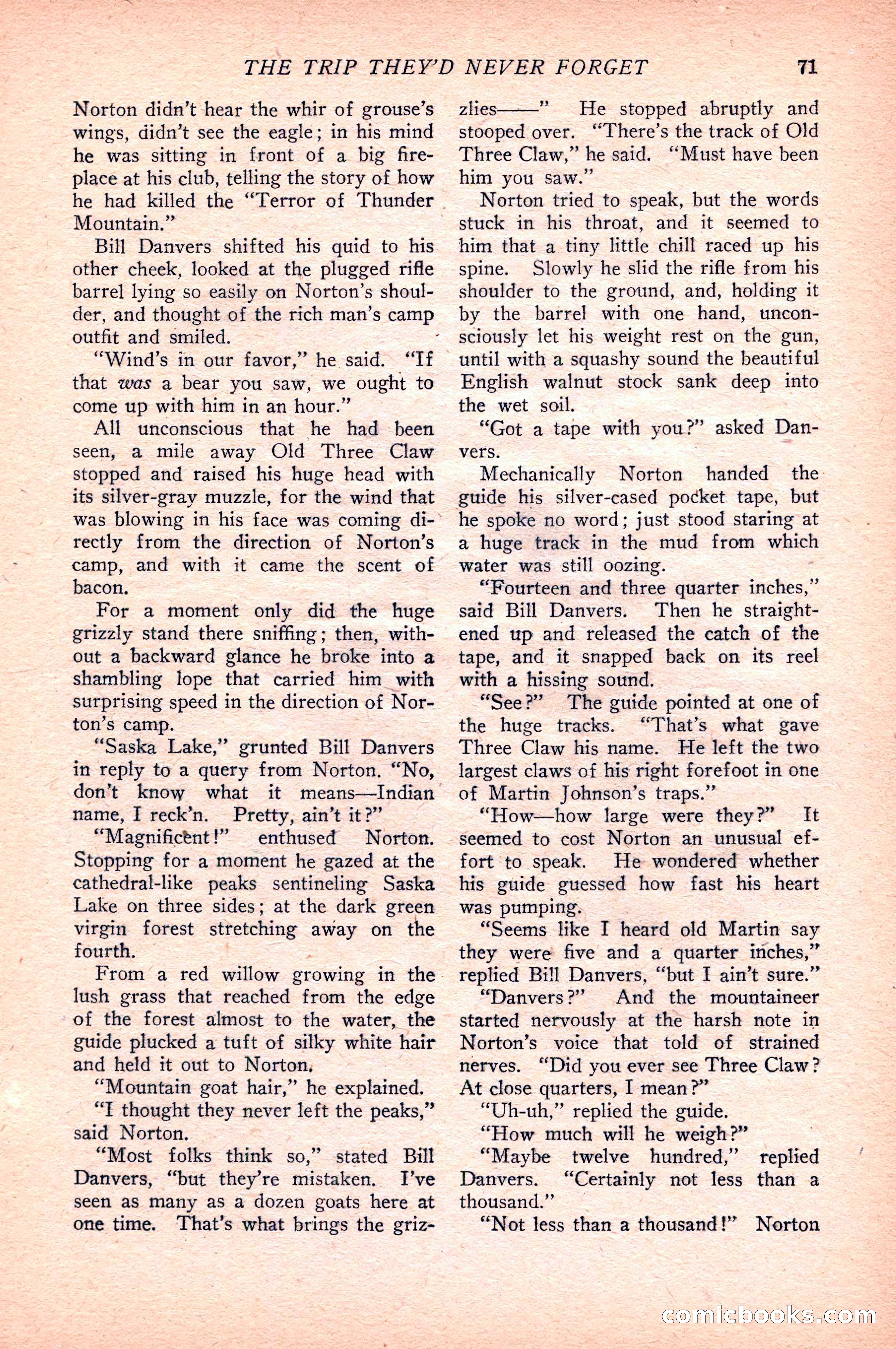 Western Story Magazine — page 73 of 148