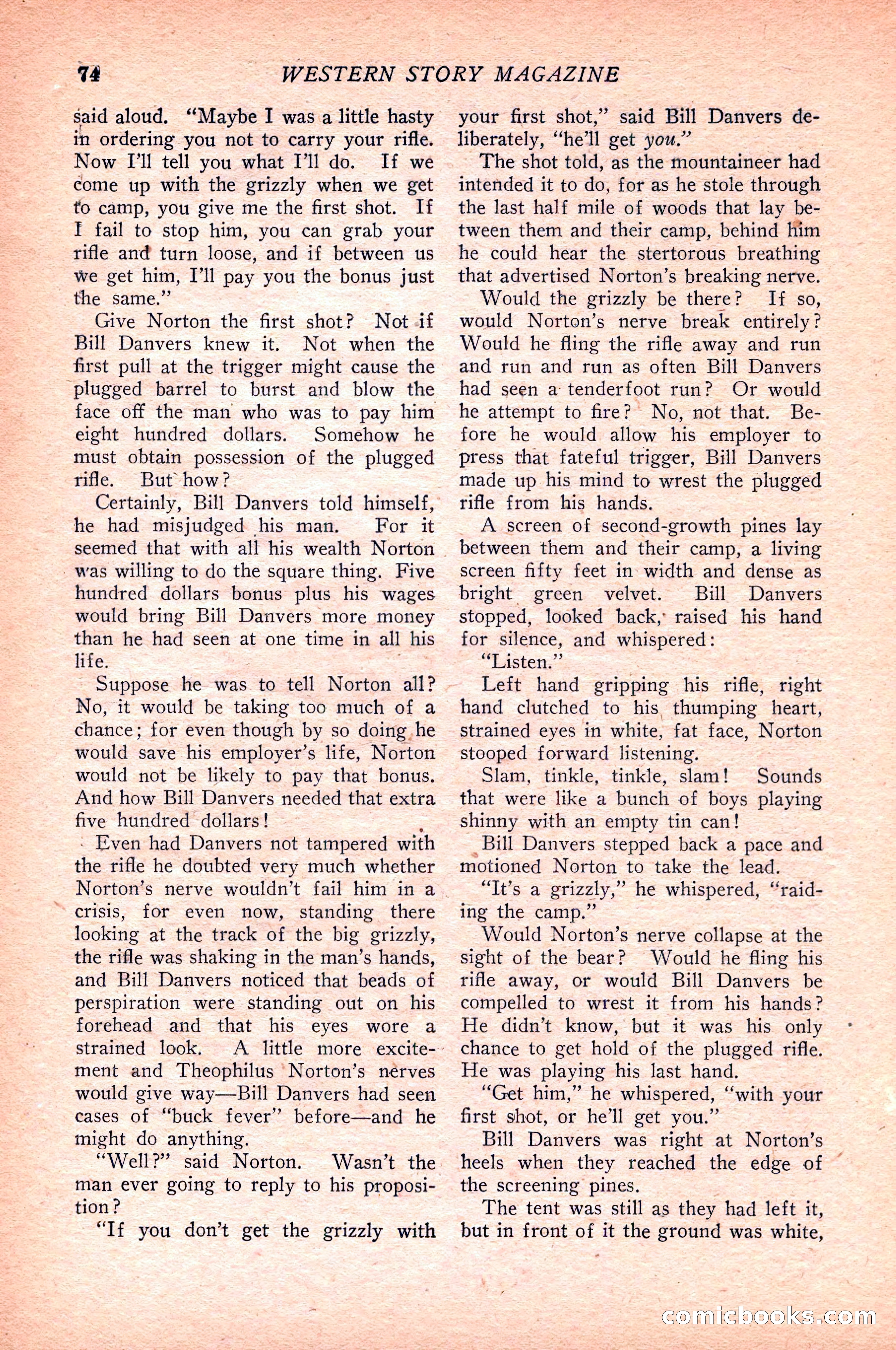 Western Story Magazine — page 76 of 148