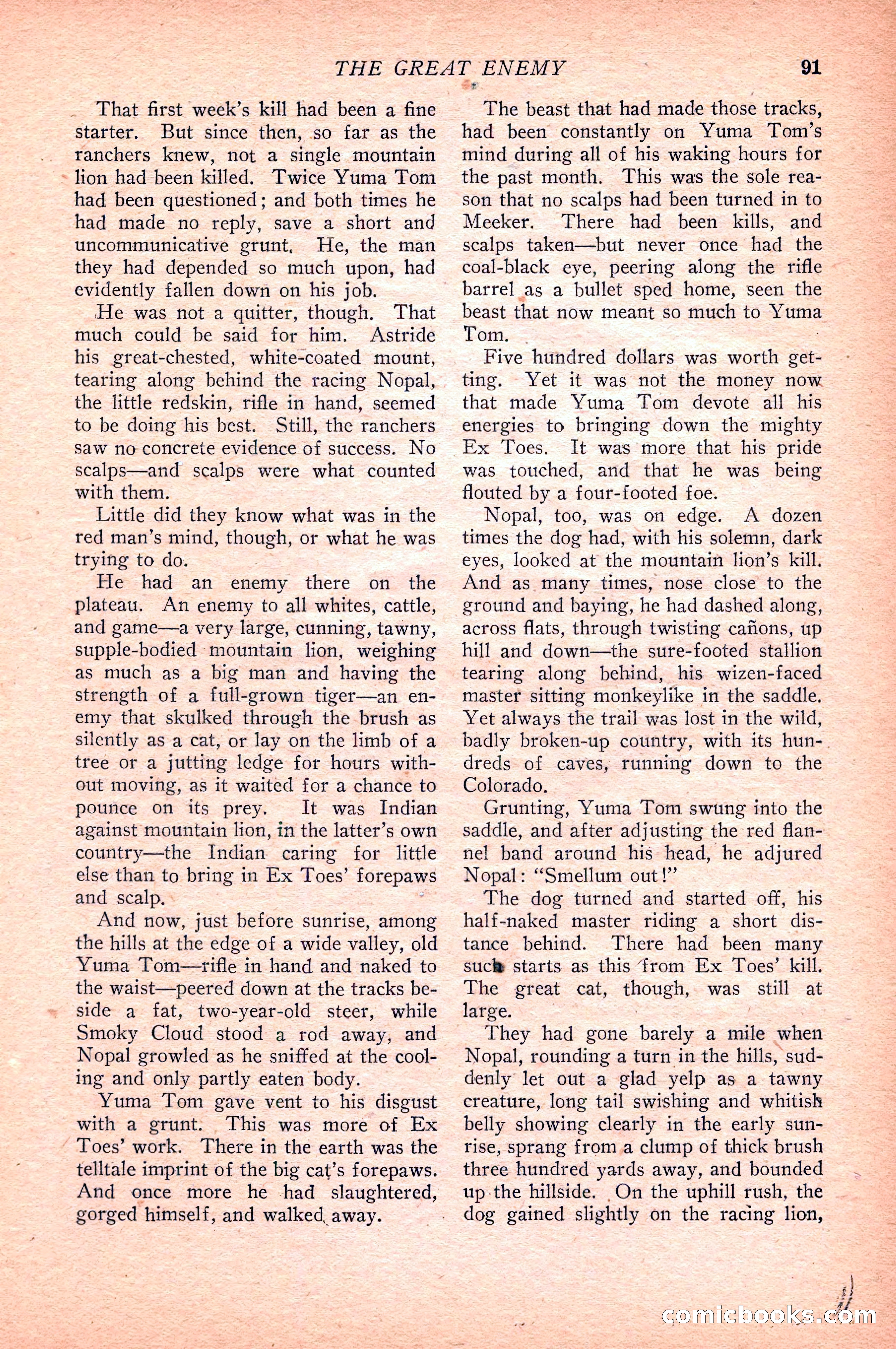 Western Story Magazine — page 93 of 148