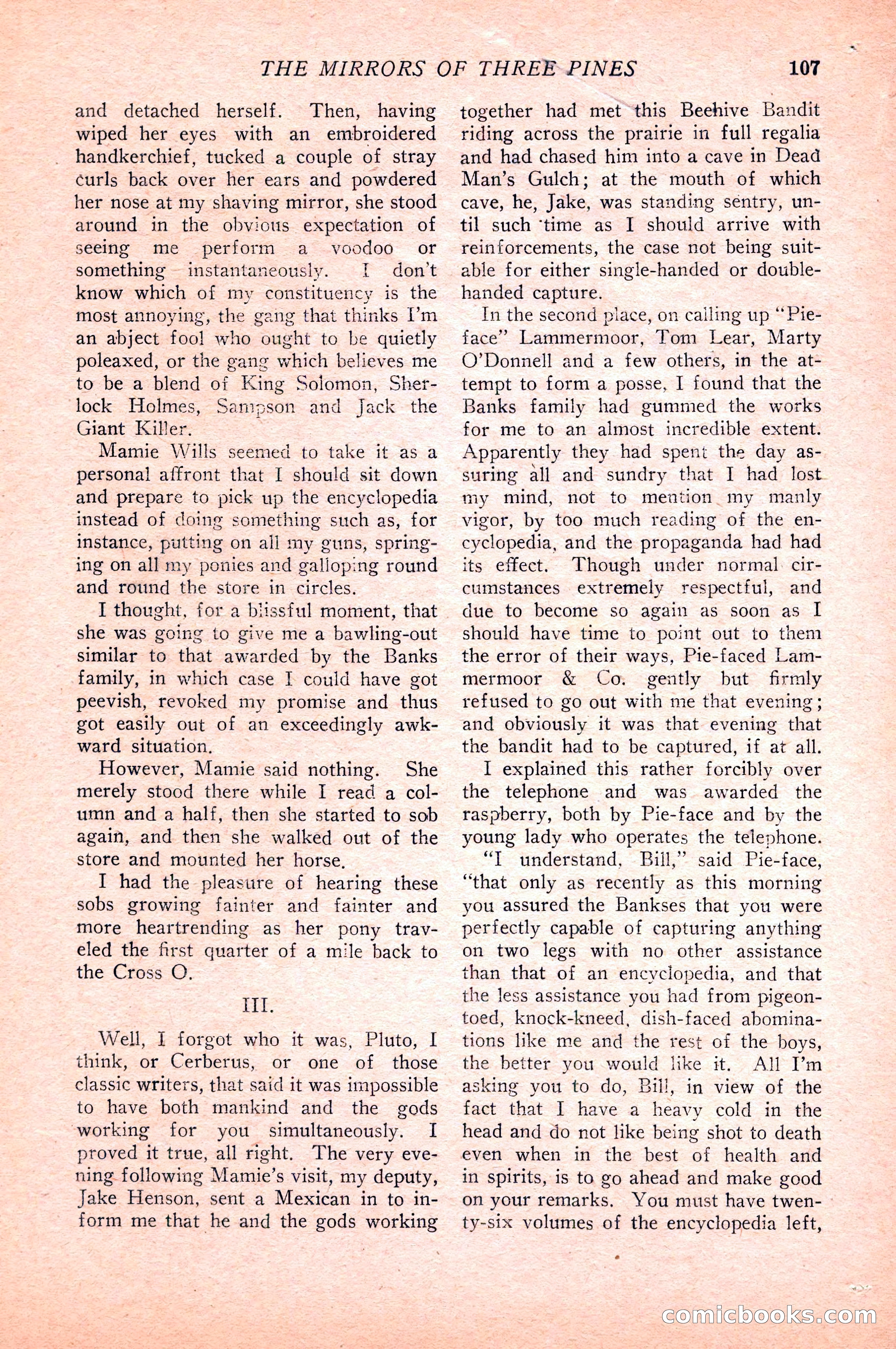 Western Story Magazine — page 109 of 148