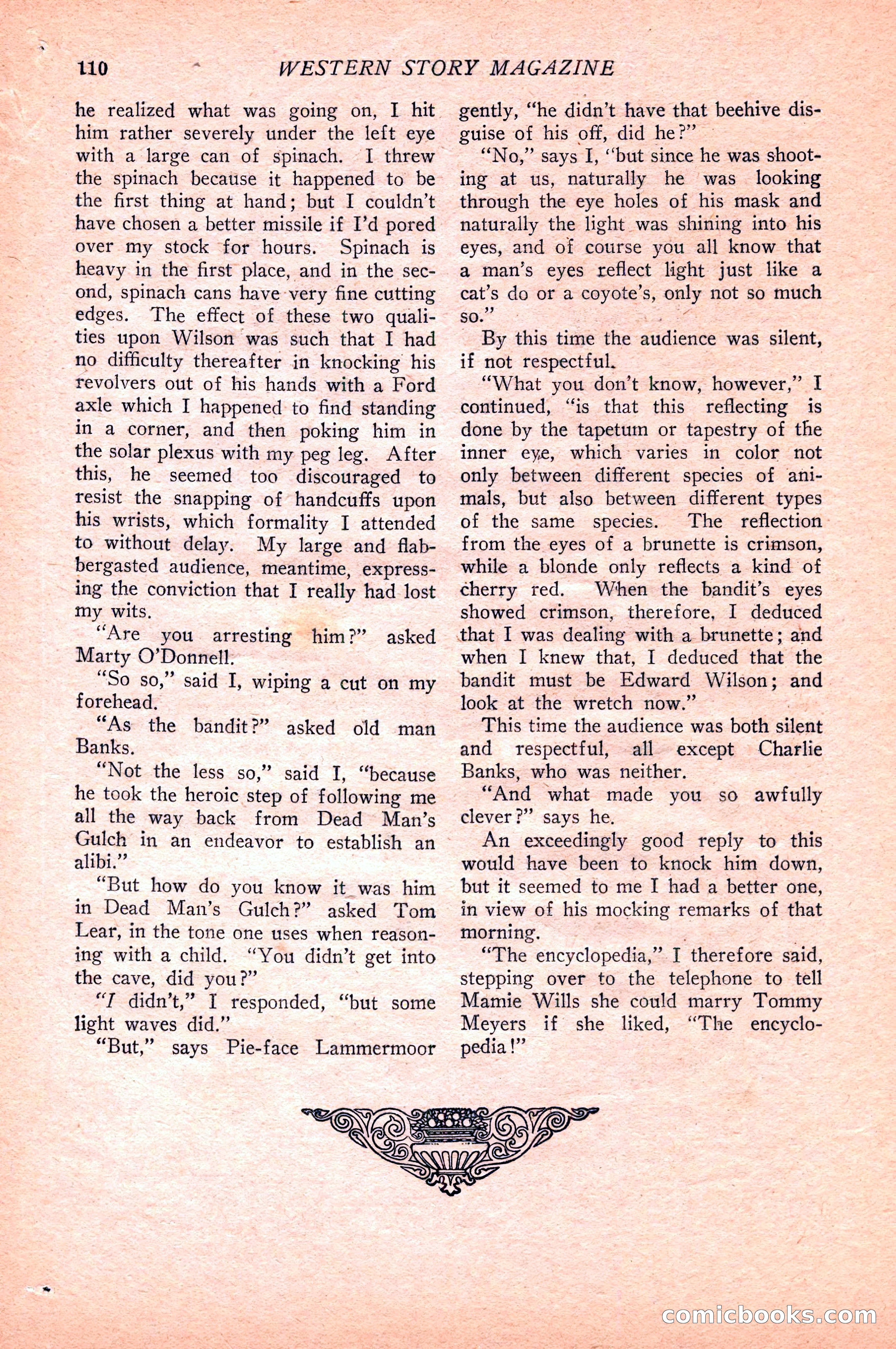 Western Story Magazine — page 112 of 148