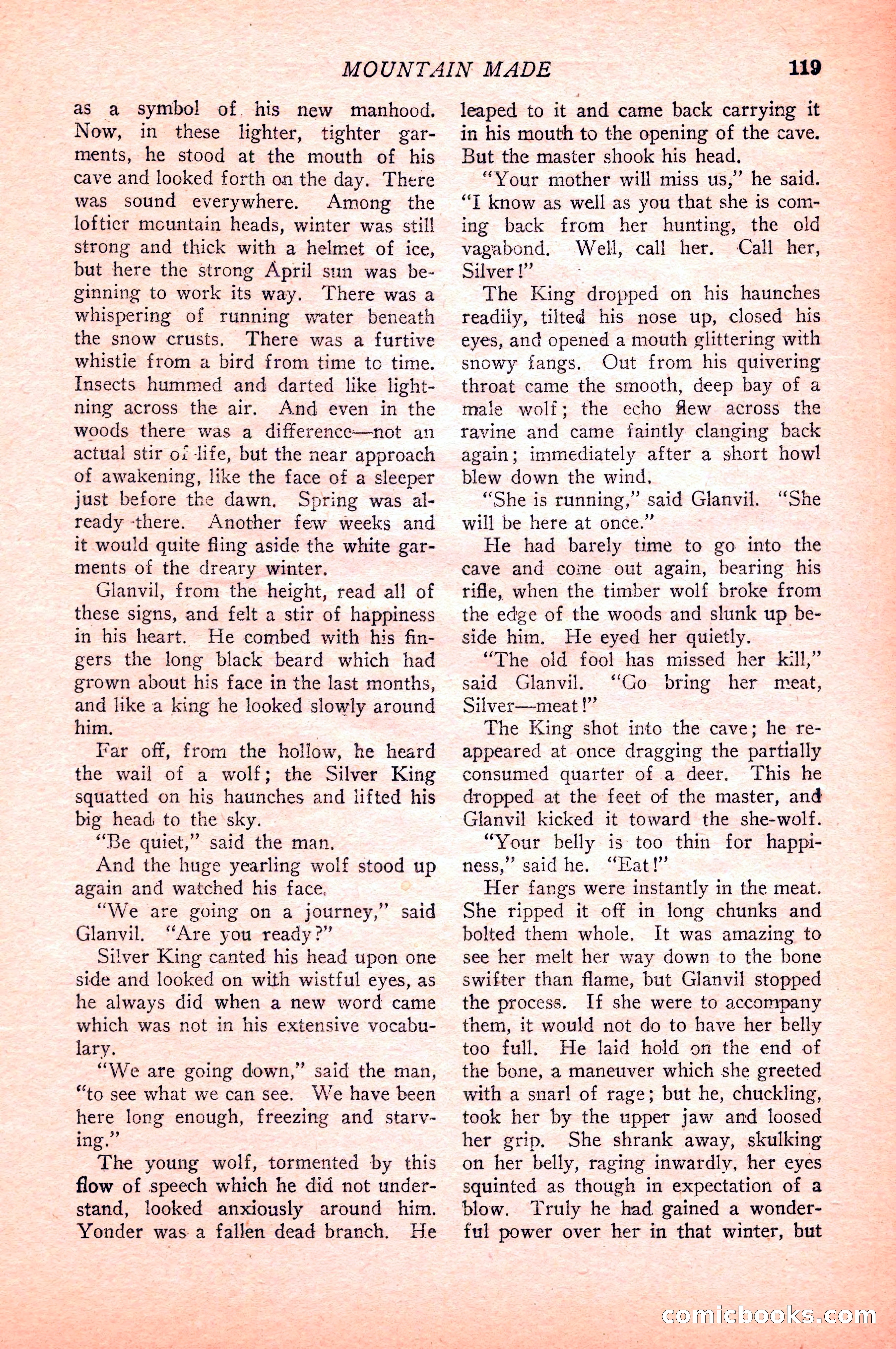 Western Story Magazine — page 121 of 148