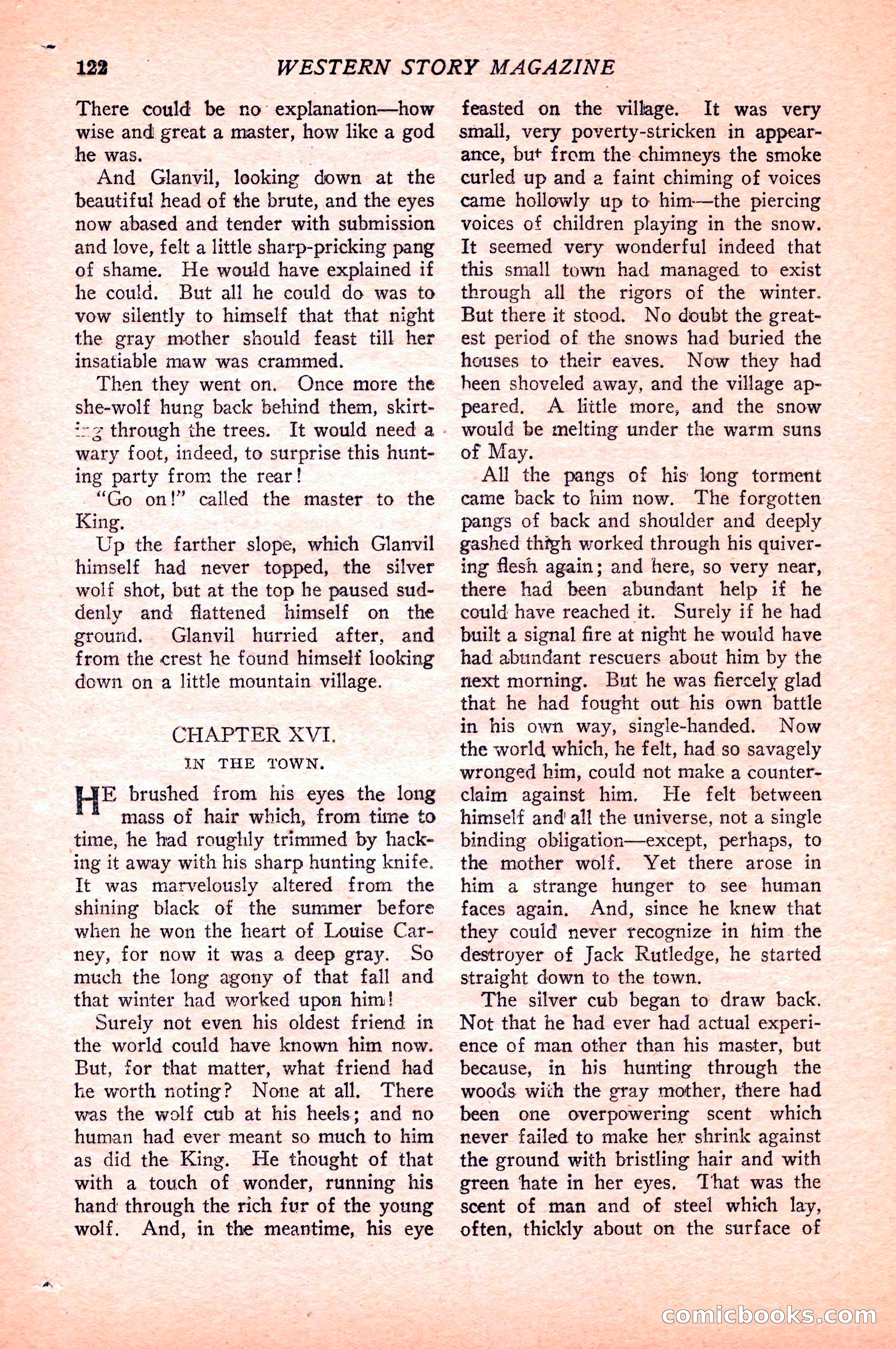 Western Story Magazine — page 124 of 148