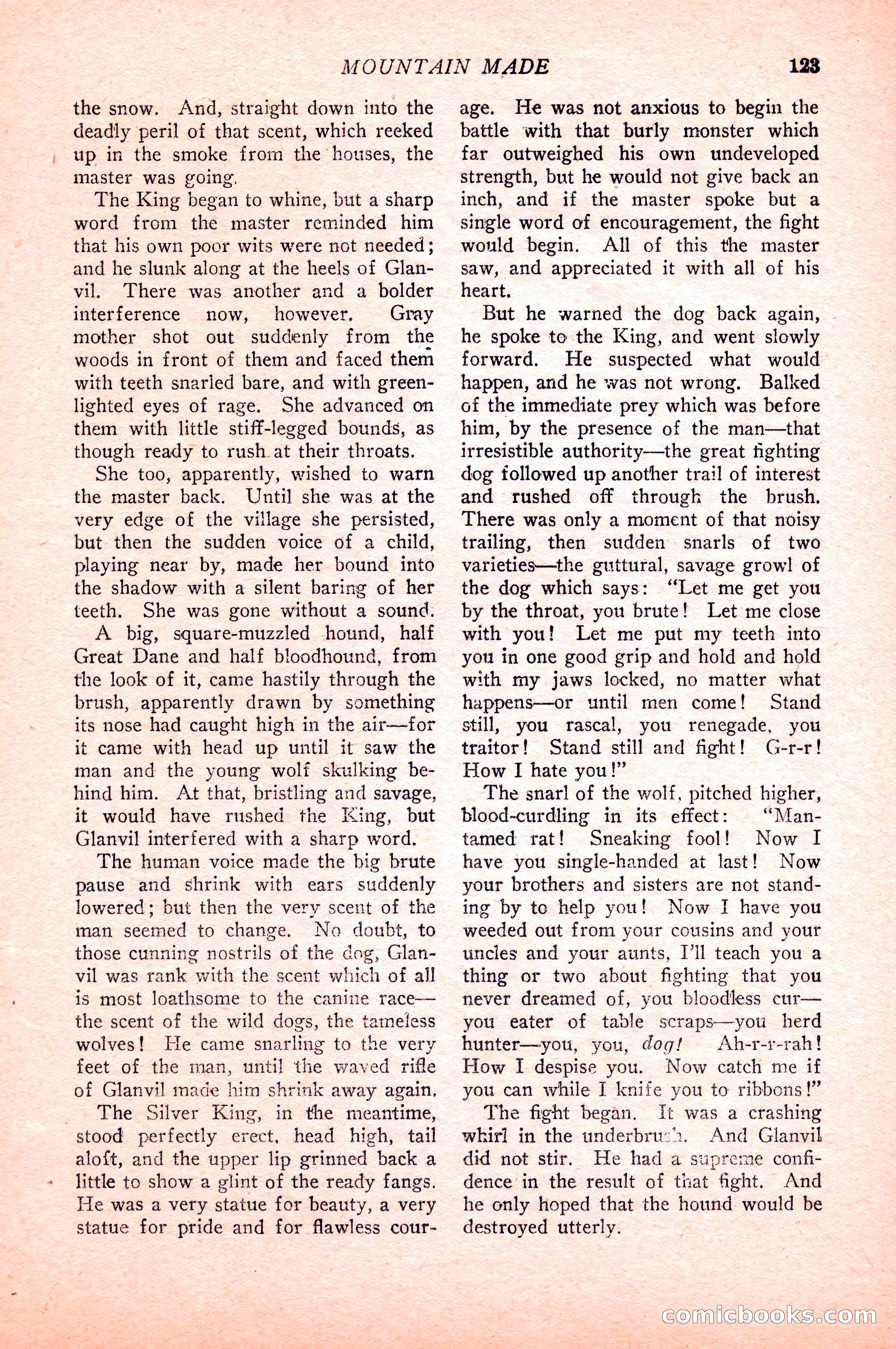 Western Story Magazine — page 125 of 148