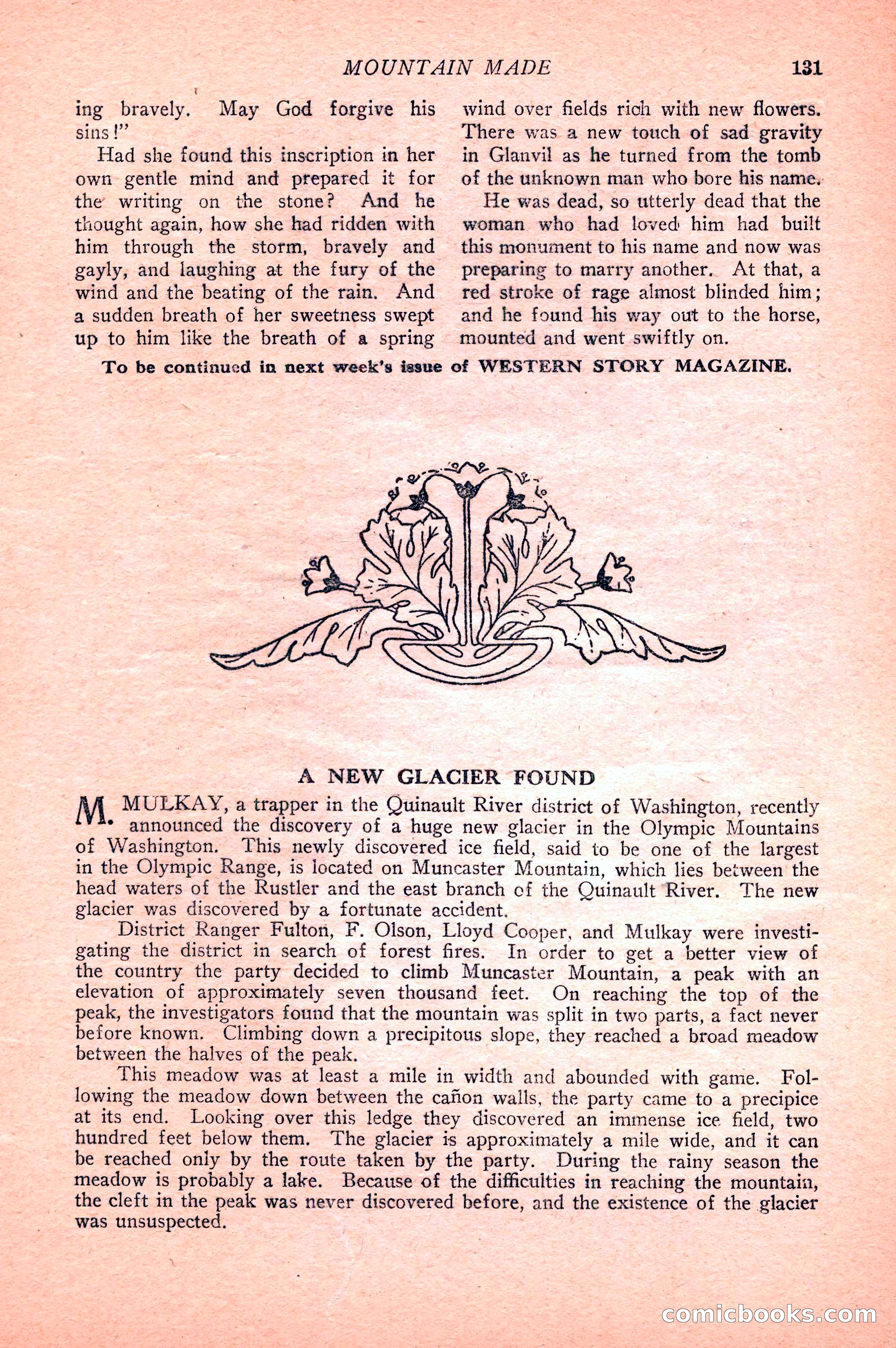 Western Story Magazine — page 133 of 148